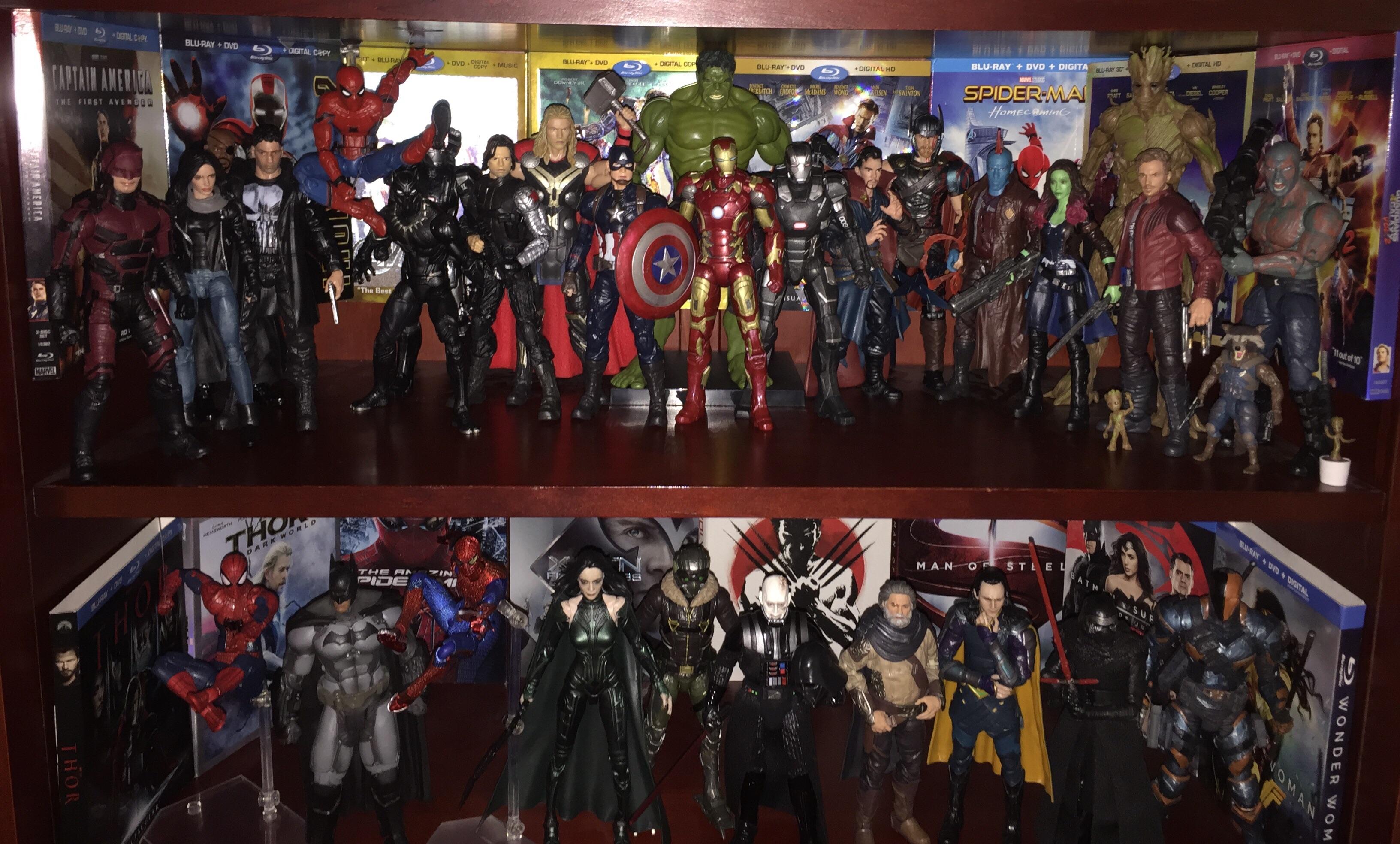 MCU Marvel Legends (mostly) collection (Nov 2017) ActionFigures