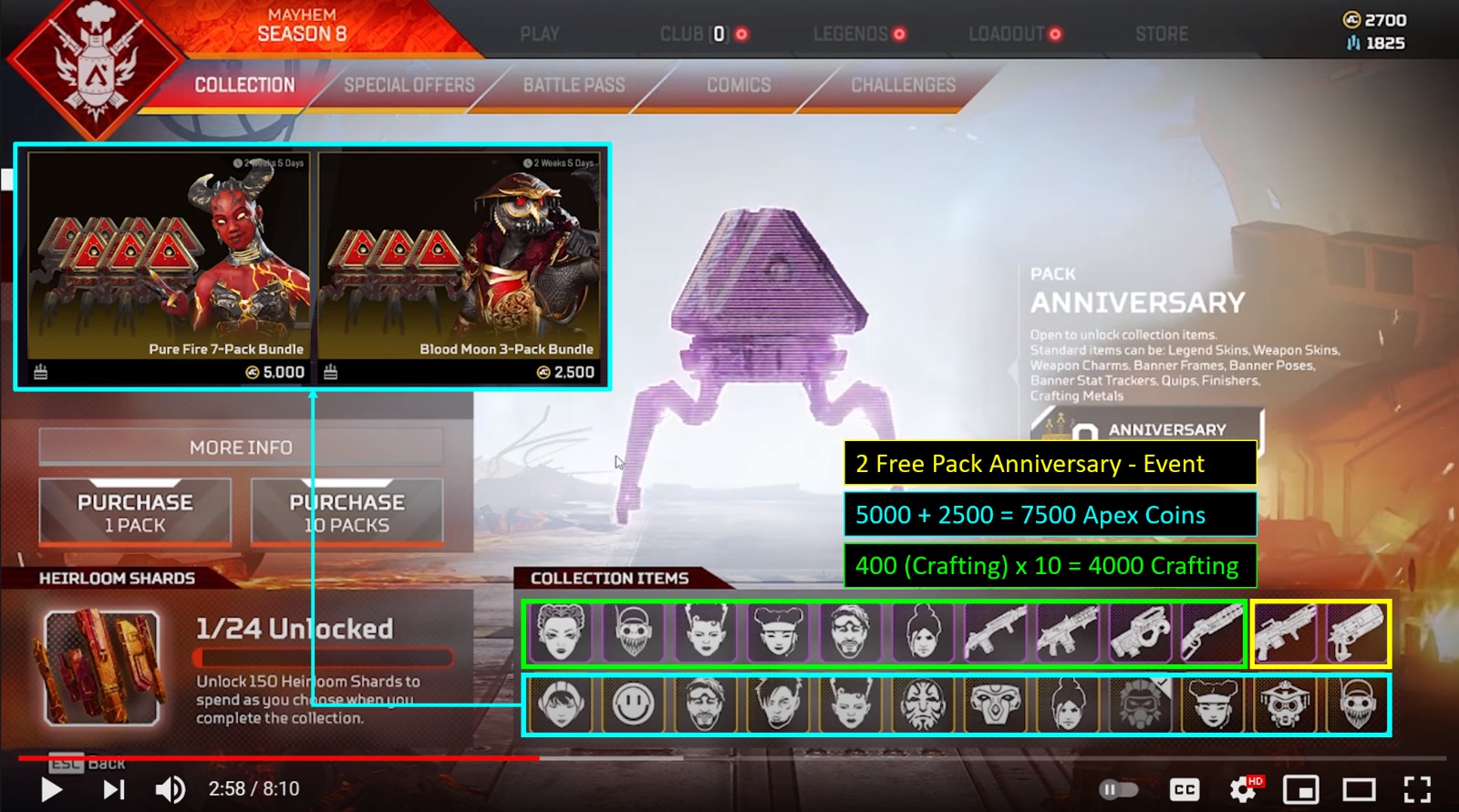 Apex 2nd Anniversary Event Best Value Suggestion r/apexlegends