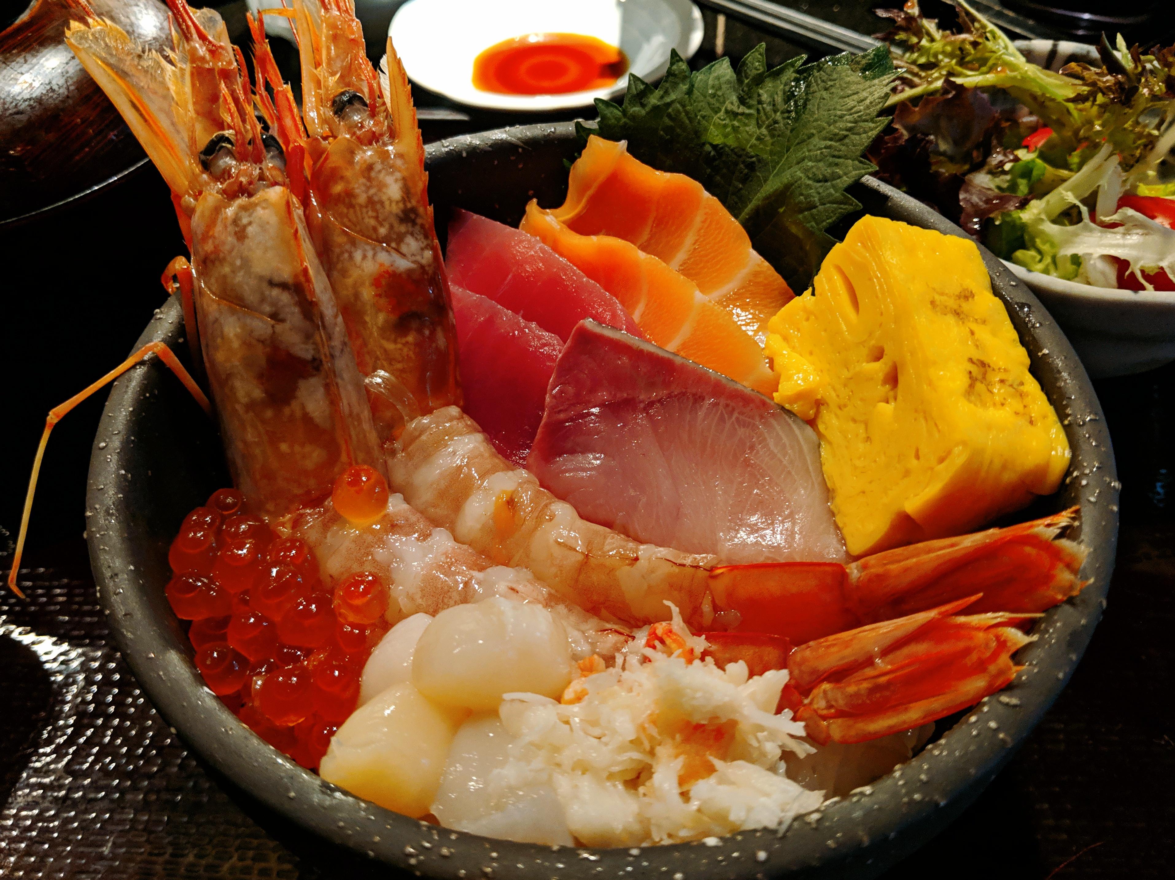 [OC] Kaisendon (Japanese Sashimi Rice Bowl) r/FoodPorn