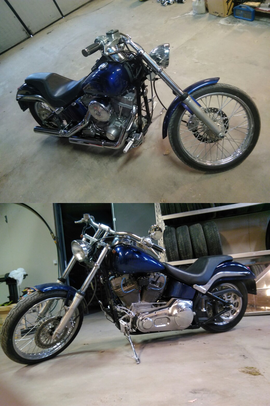 Finally finished my Softail project r/Harley