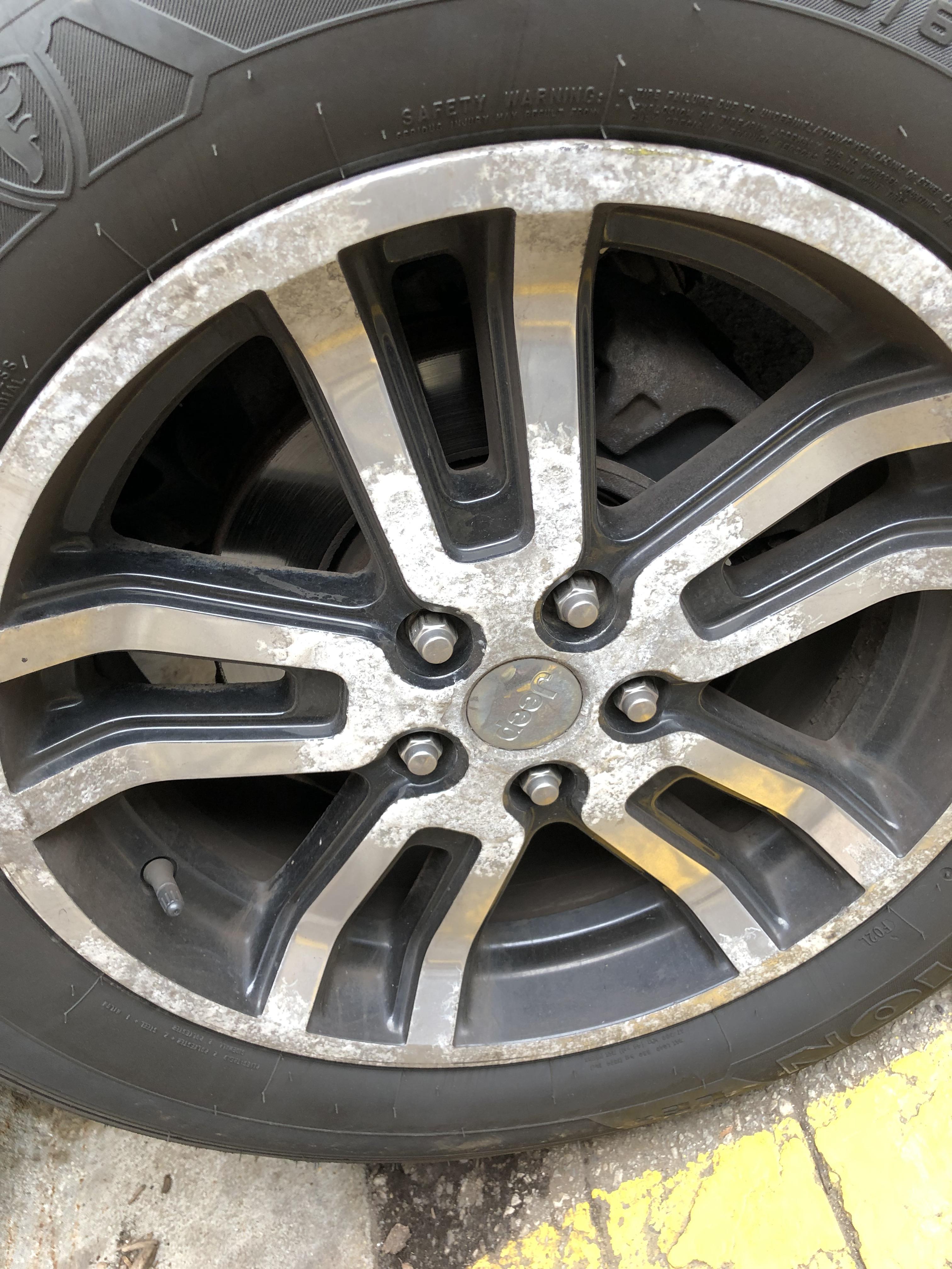 Any advice what to do with my rims? Oxidation seems to be occurring