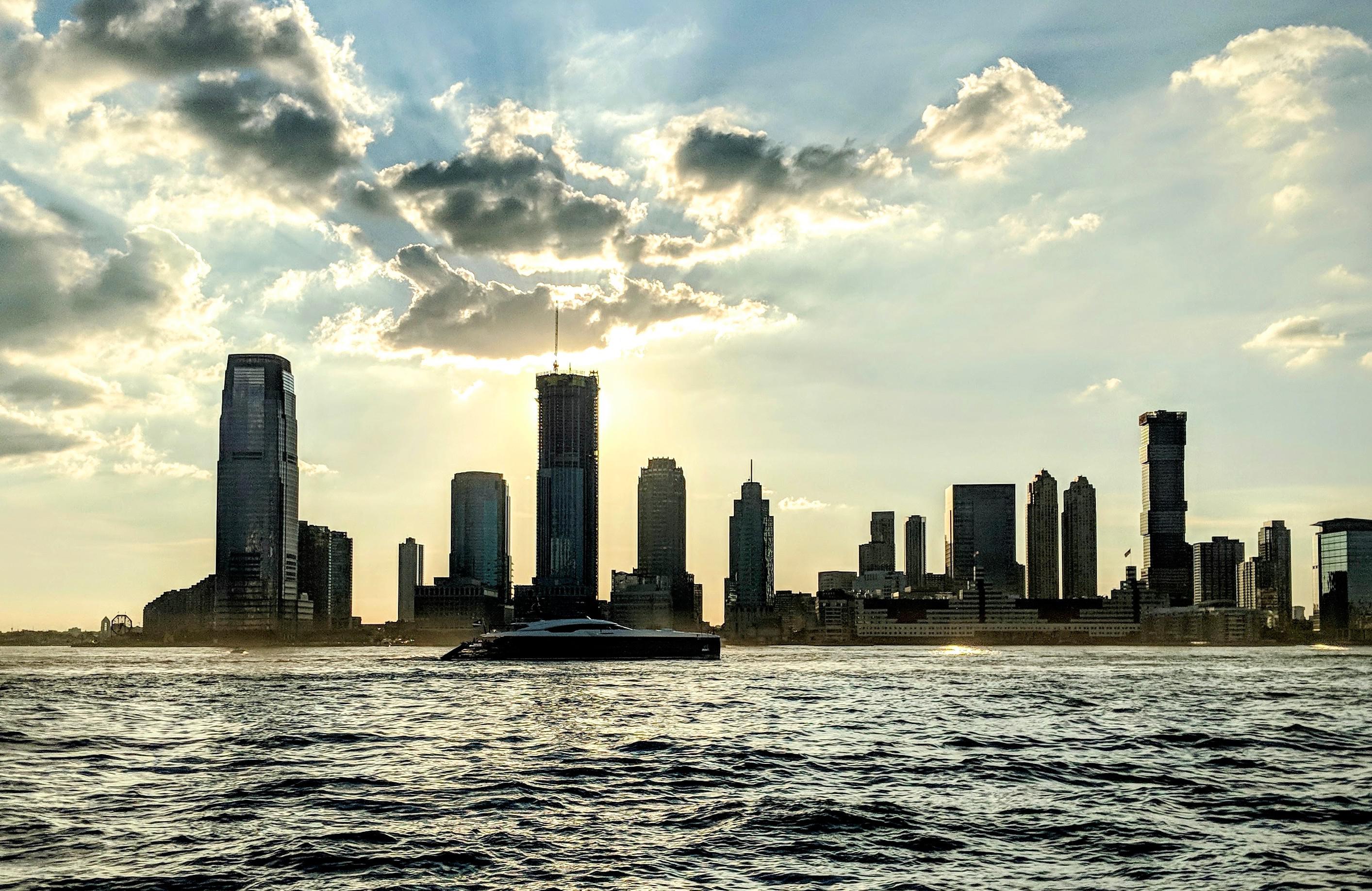 Jersey City, NJ seen from downtown Manhattan r/CityPorn
