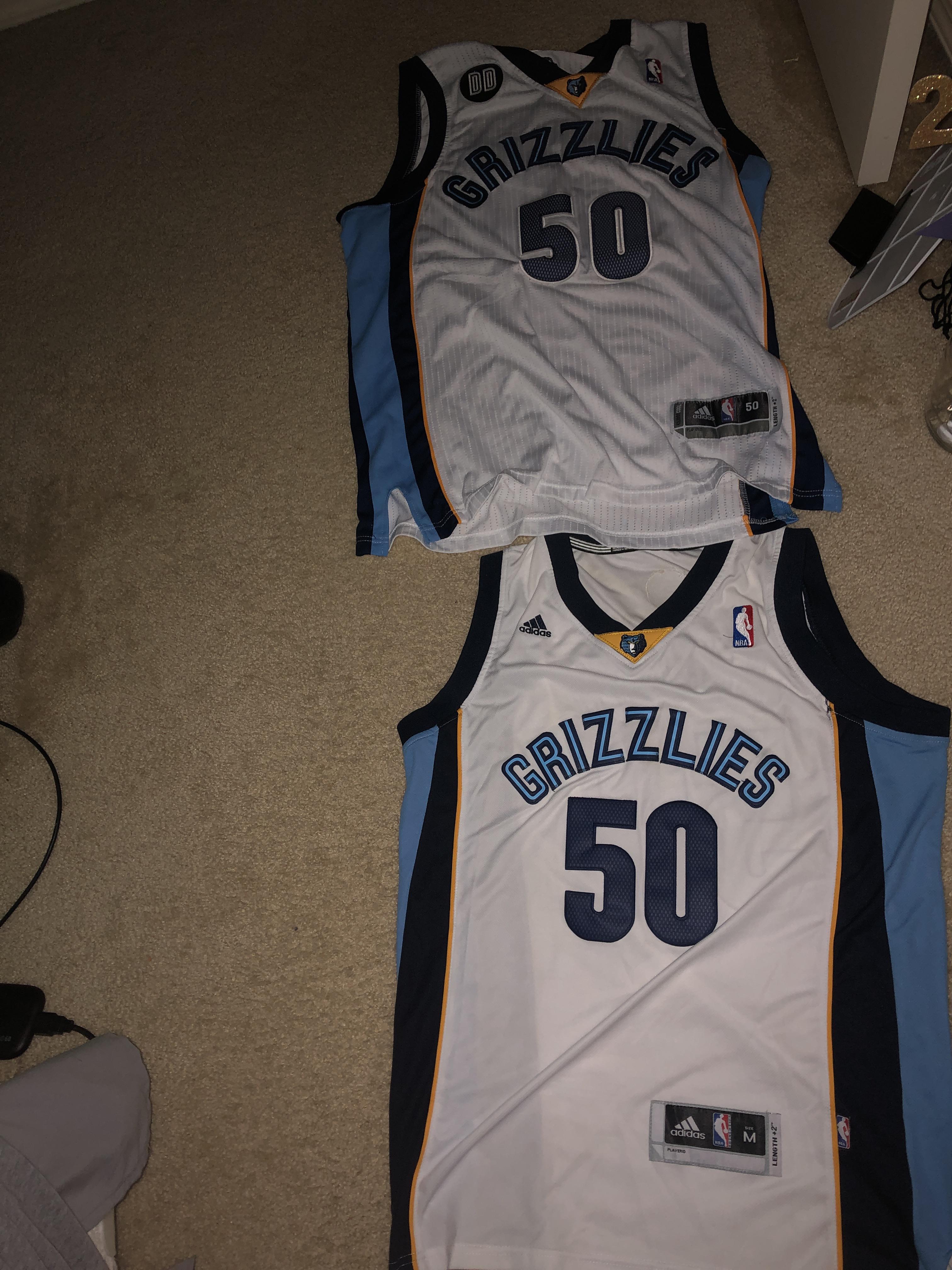 just got these randolph jerseys (most likely fake) from the thrift for