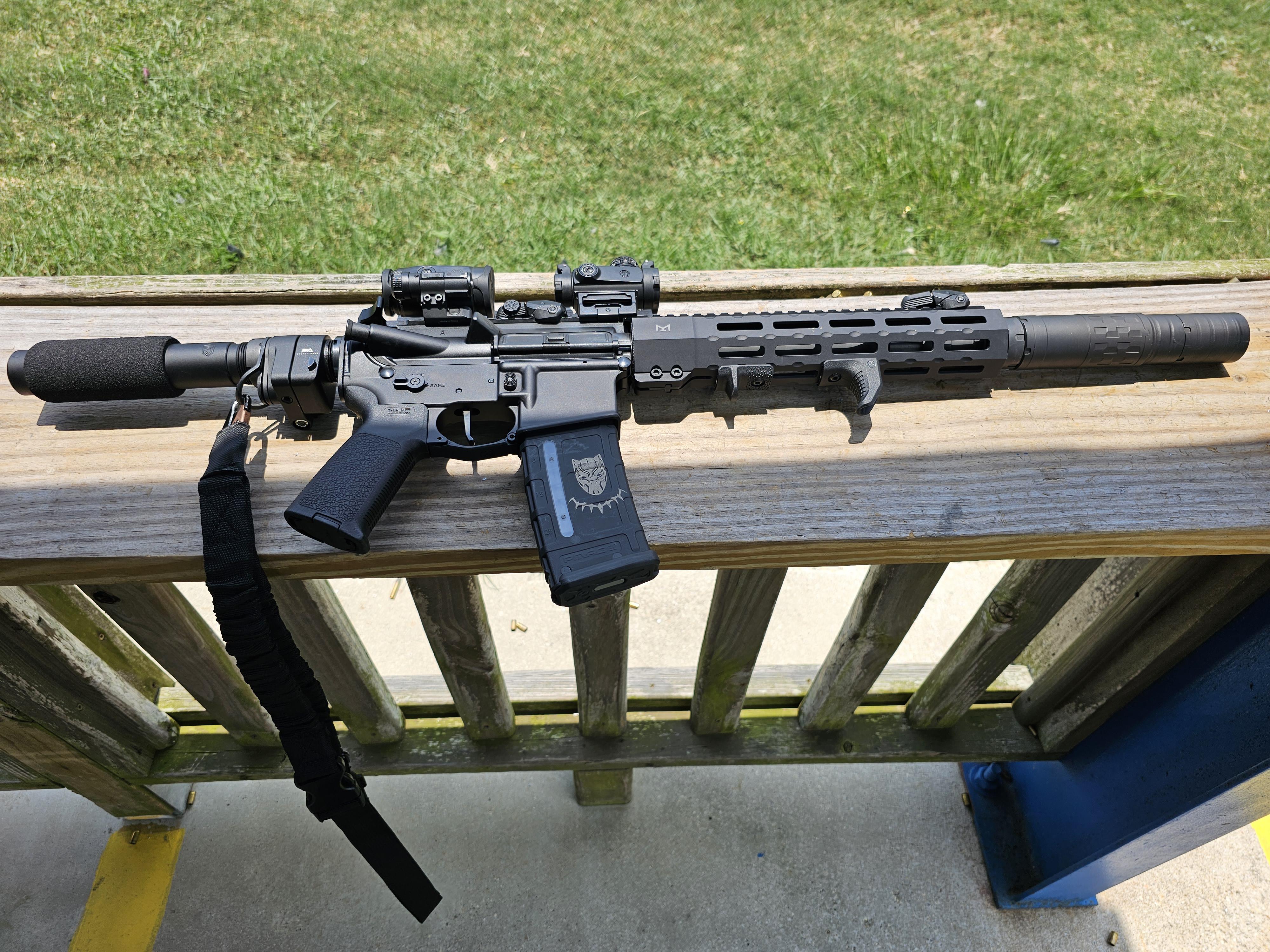 Conjugal visit with my Omega 36m and my Dead Air HD. This this will