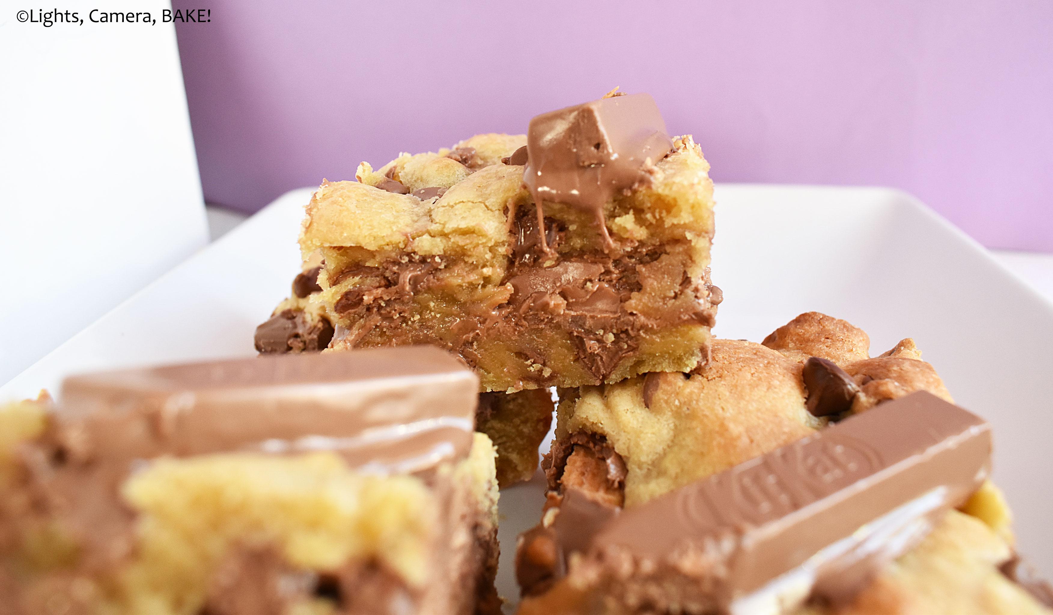 KitKat Cookie Bars r/Baking