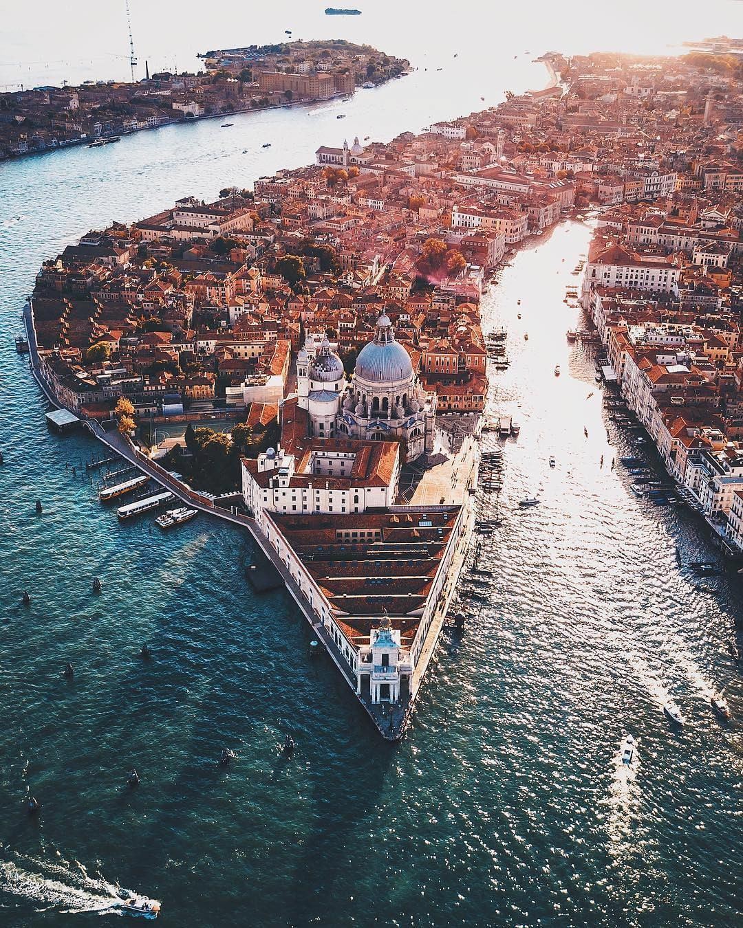 Drone shot of Venice, Italy r/pics