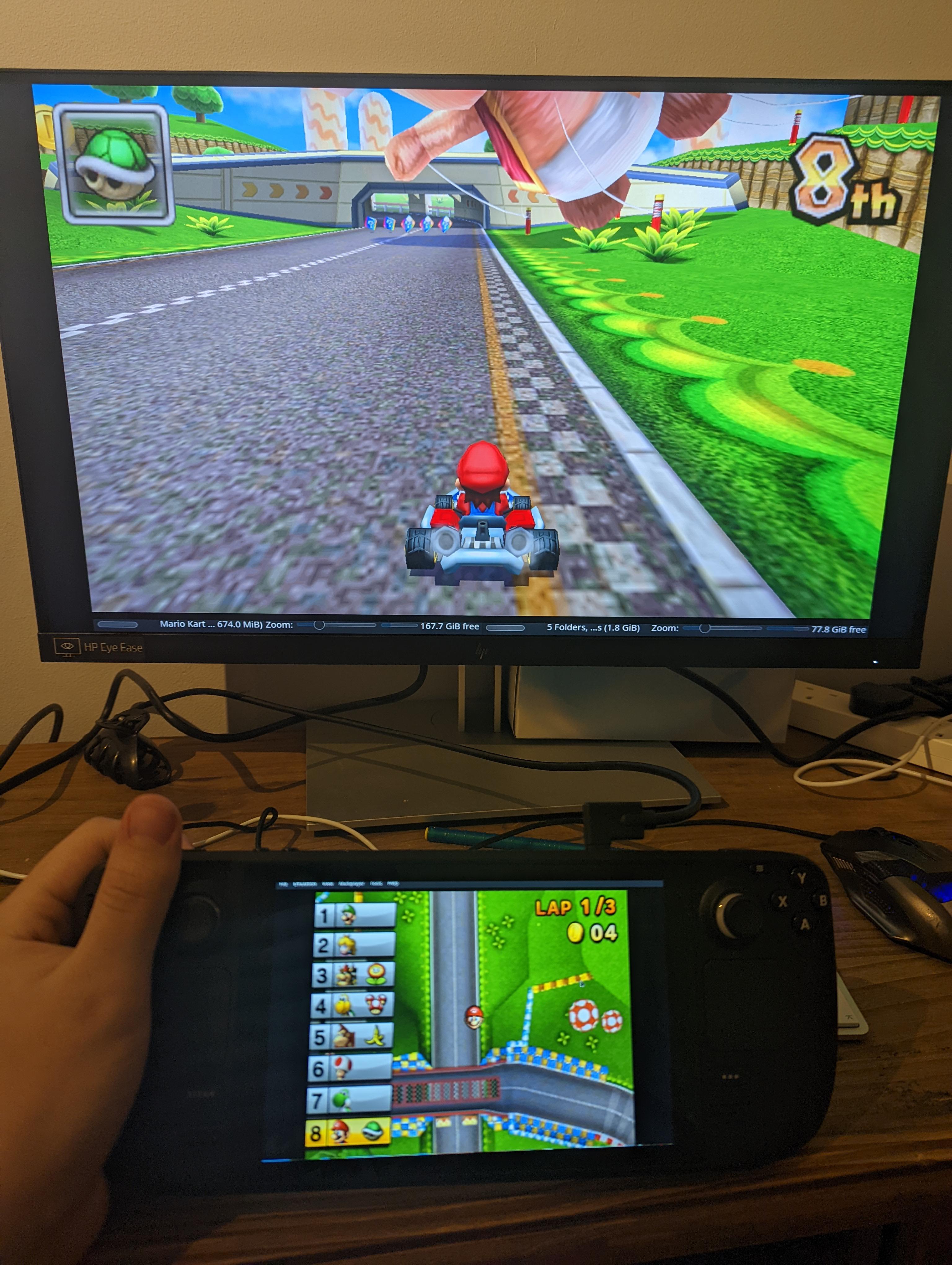 Enjoying my brand new Nintendo 3DS r/SteamDeck