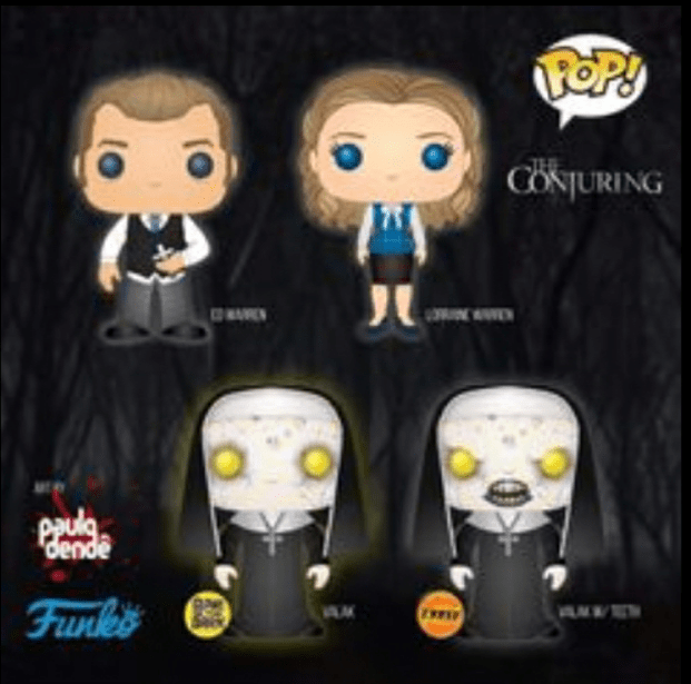Here it is the conjuring funko pops includes ed and Lorraine Warren