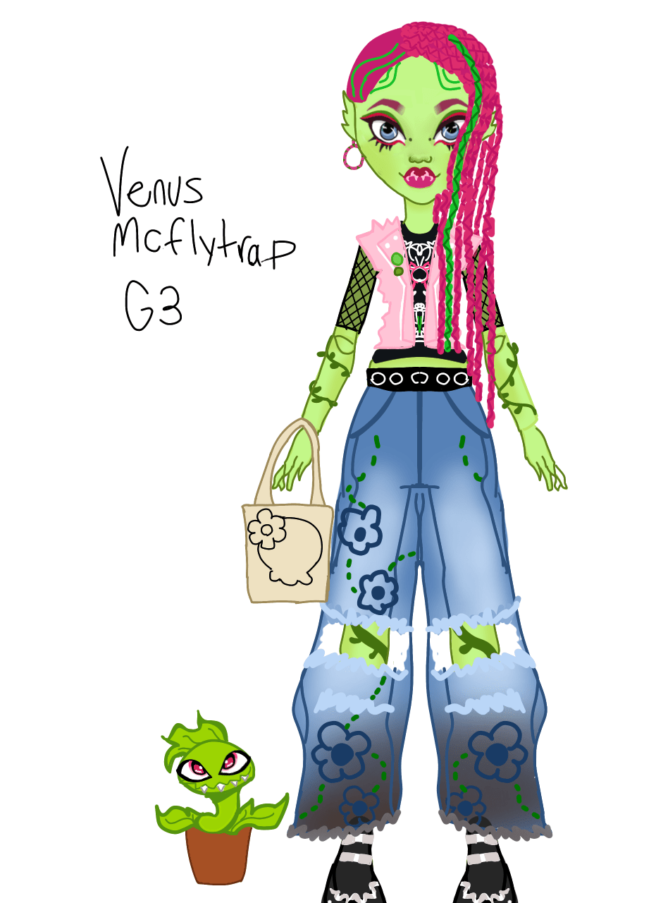 g3 venus concept since she’s been confirmed!! r/MonsterHigh