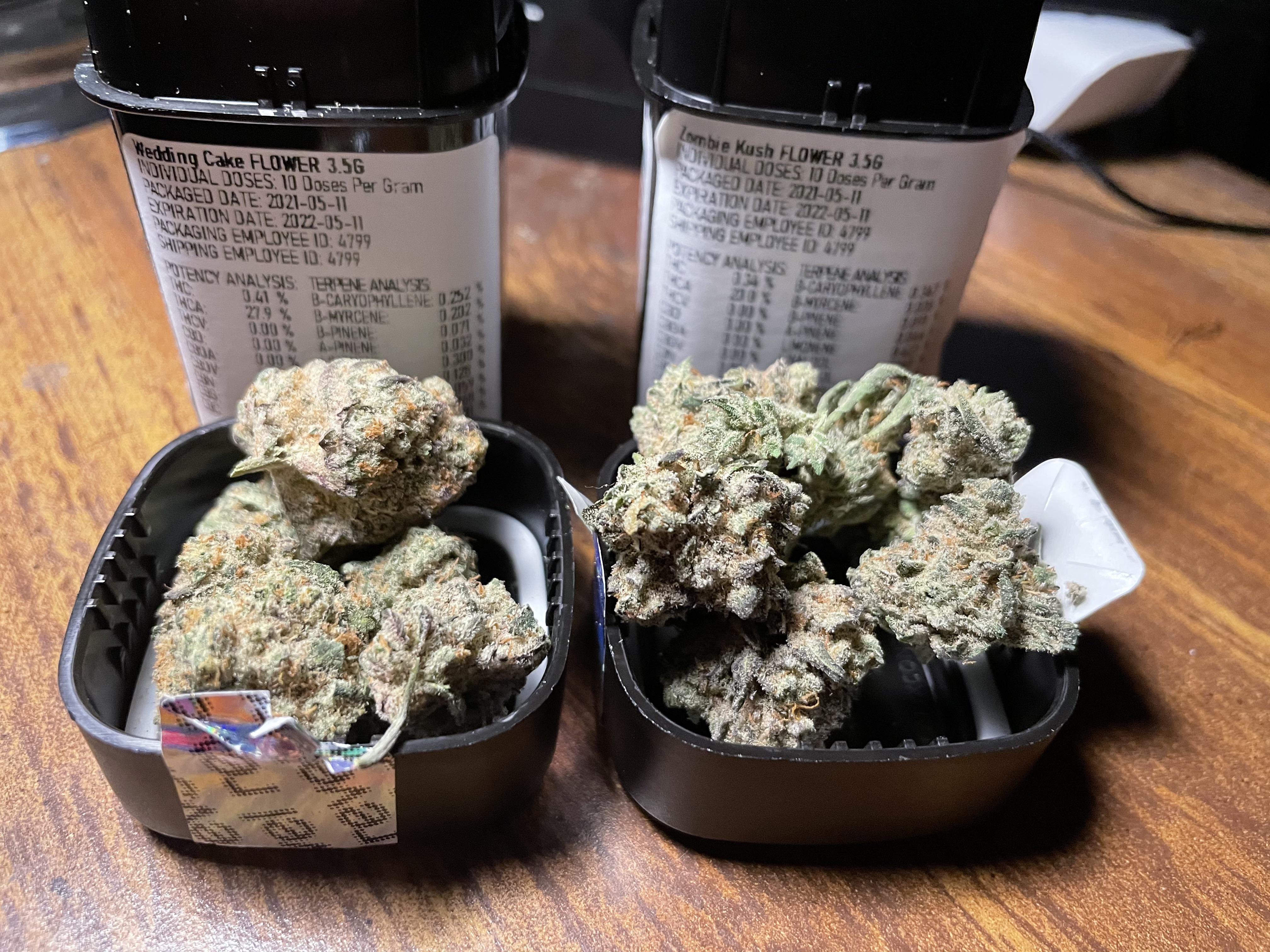 Revel Wedding Cake and Zombie Kush r/PaMedicalMarijuana