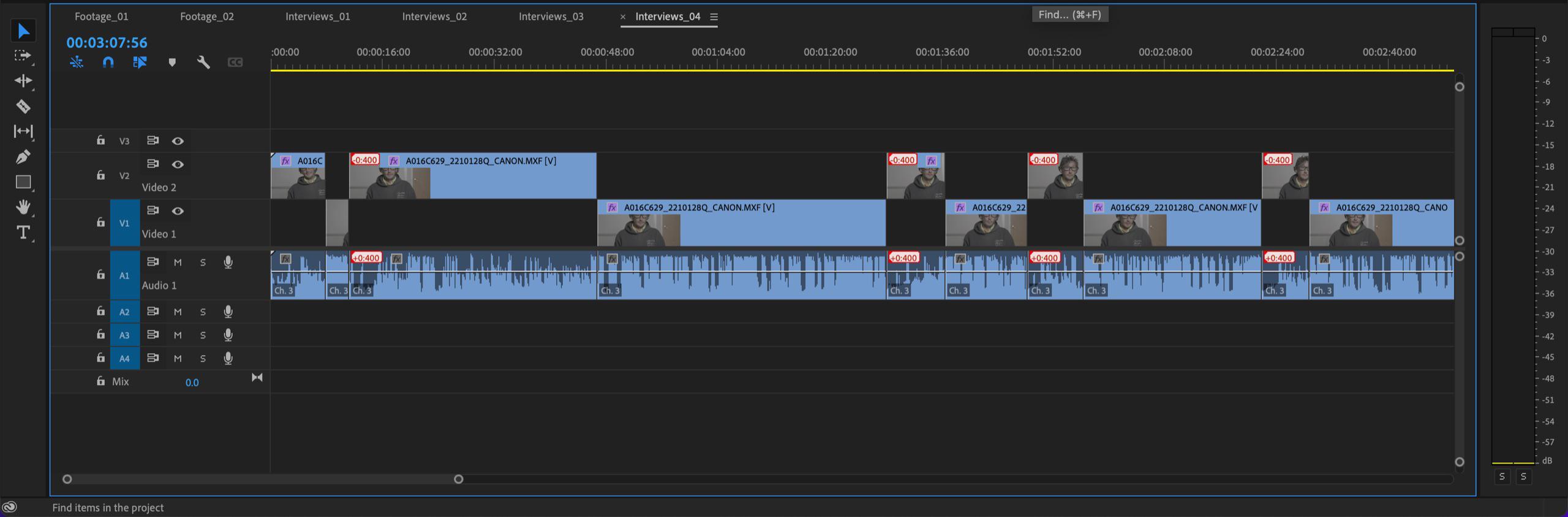 Audio & video apparently not synced correctly? r/premiere