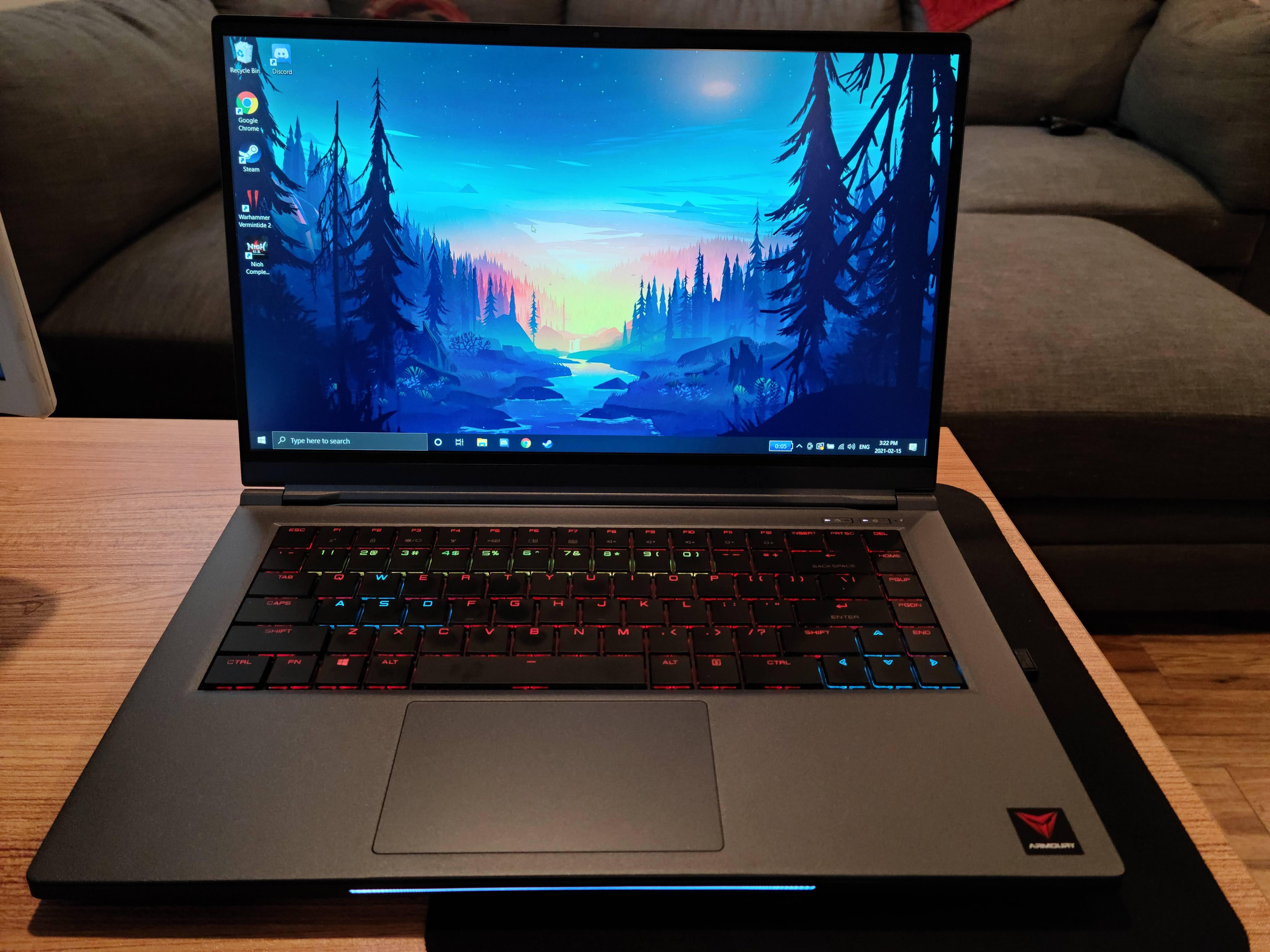 New Gaming Laptop & deal ARMOURY Intel Extreme Laptop i79750H GeForce RTX 2070 MaxQ, 15.6