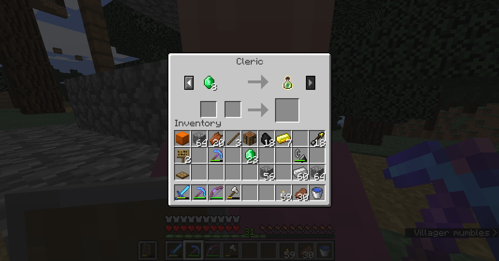 TIL You can buy Bottle o' enchanting from Clerics. I thought they were