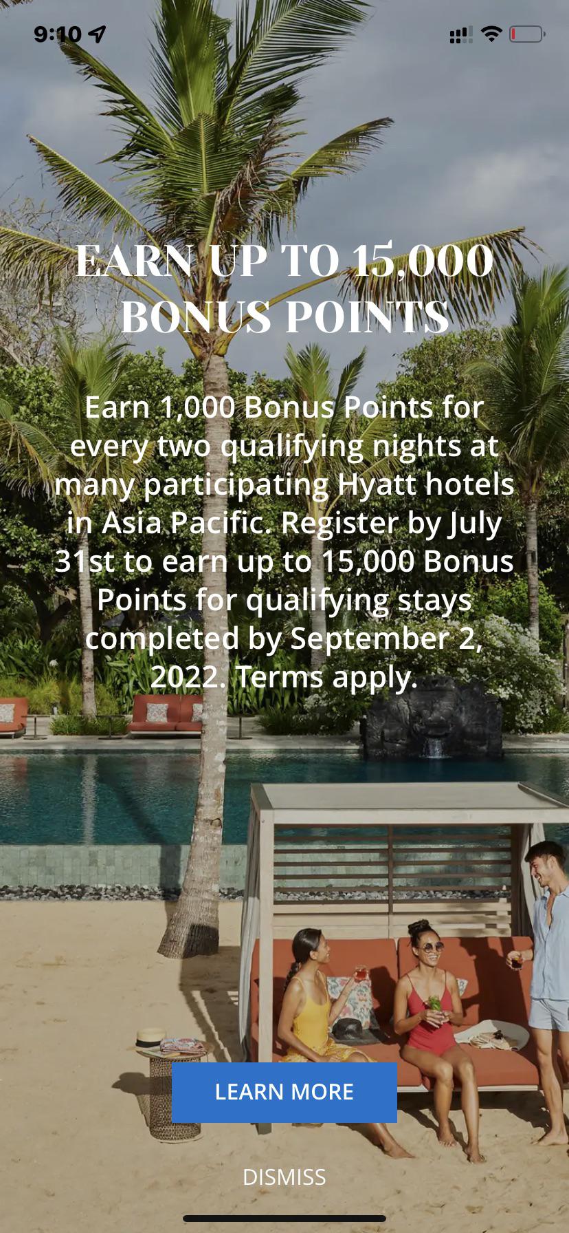 Hyatt’s solution for a lack of promos in 2nd half of 2022. Yay. r/hyatt