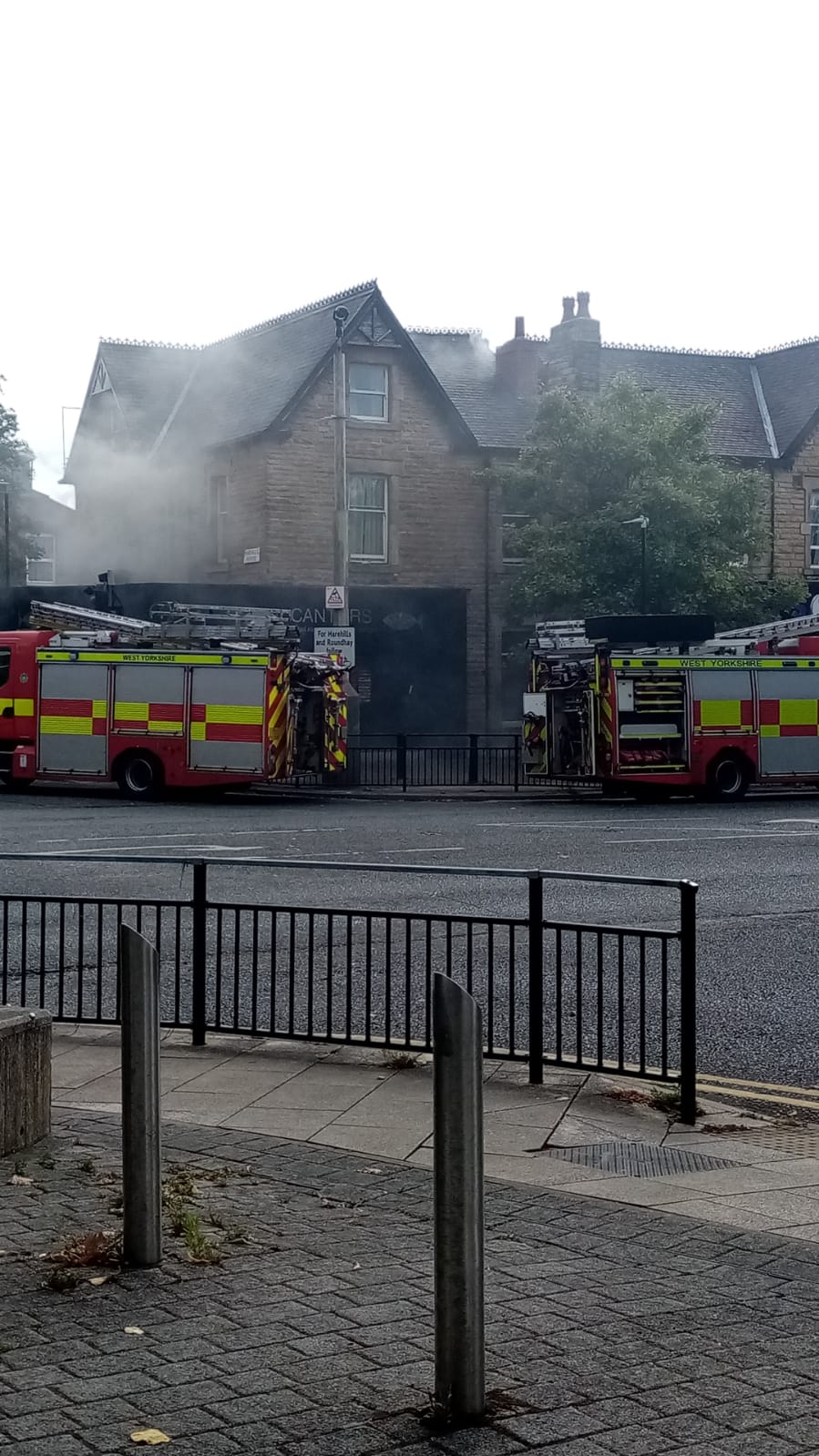 Fire at Cantors on Chapeltown Road r/Leeds