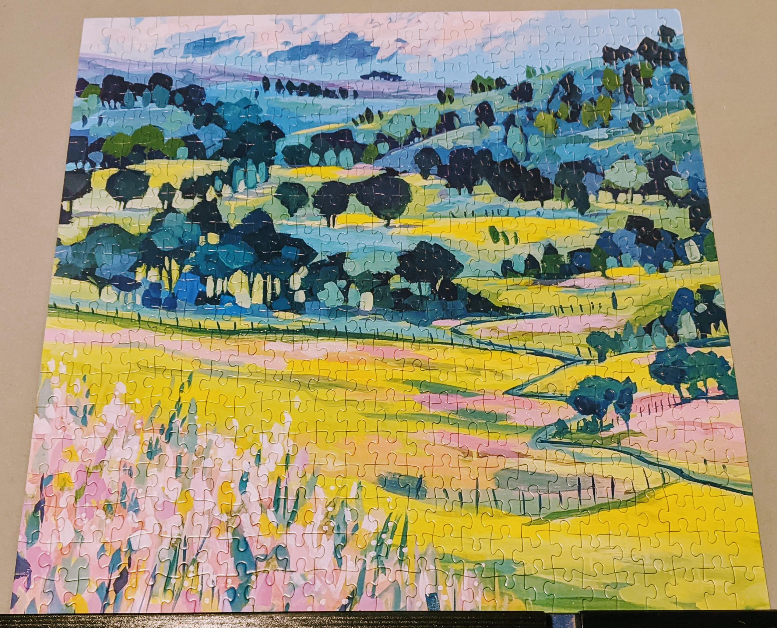 Painted Hills, Galison, 500 pieces r/Jigsawpuzzles