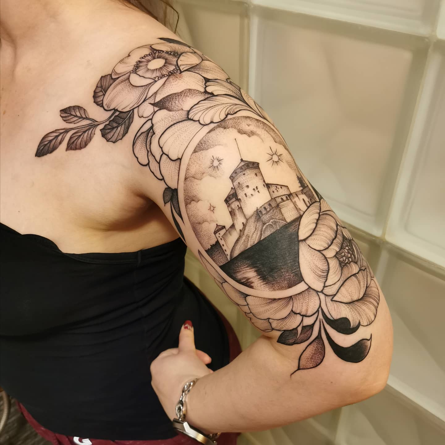 Tattoo by Suvi at Tear Garden Tattoo in Lahti, Finland r/tattoos