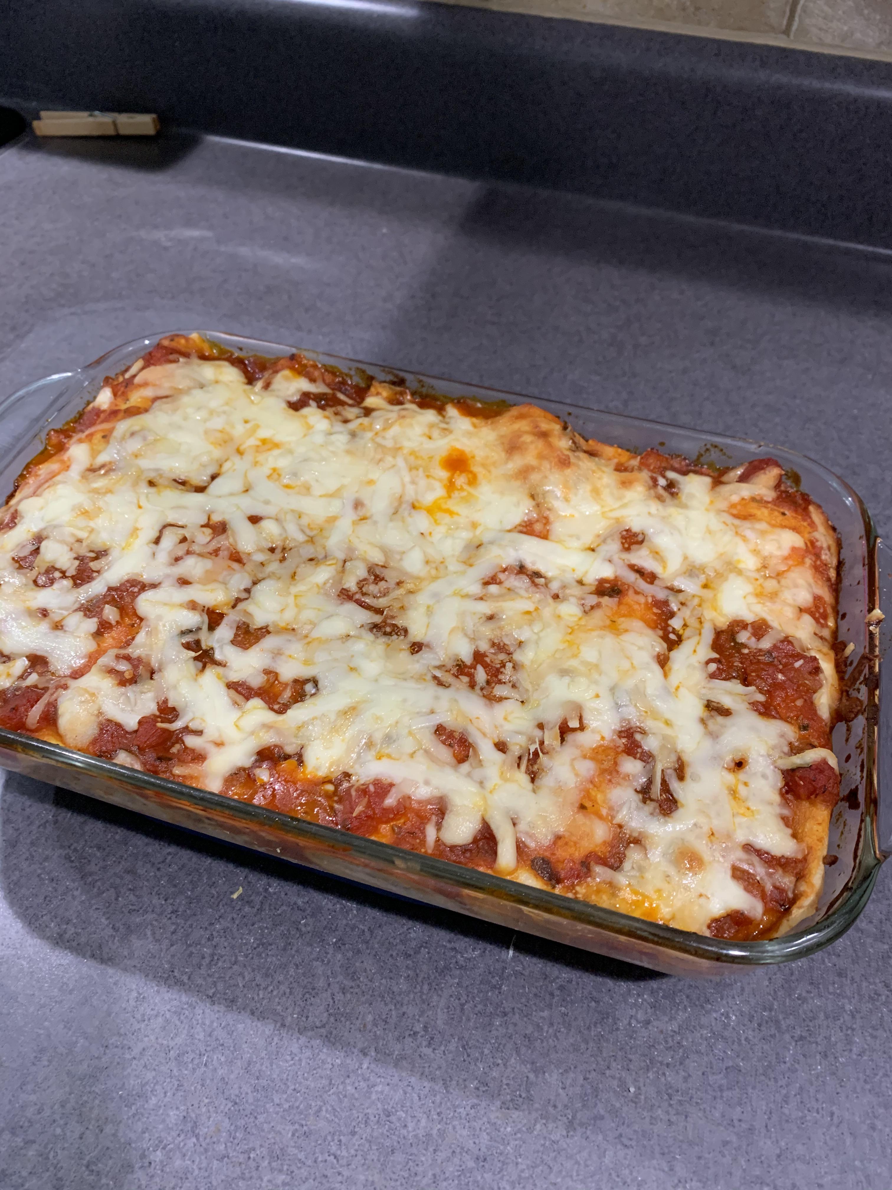 Chanterelle Lasagna r/mushroom_hunting