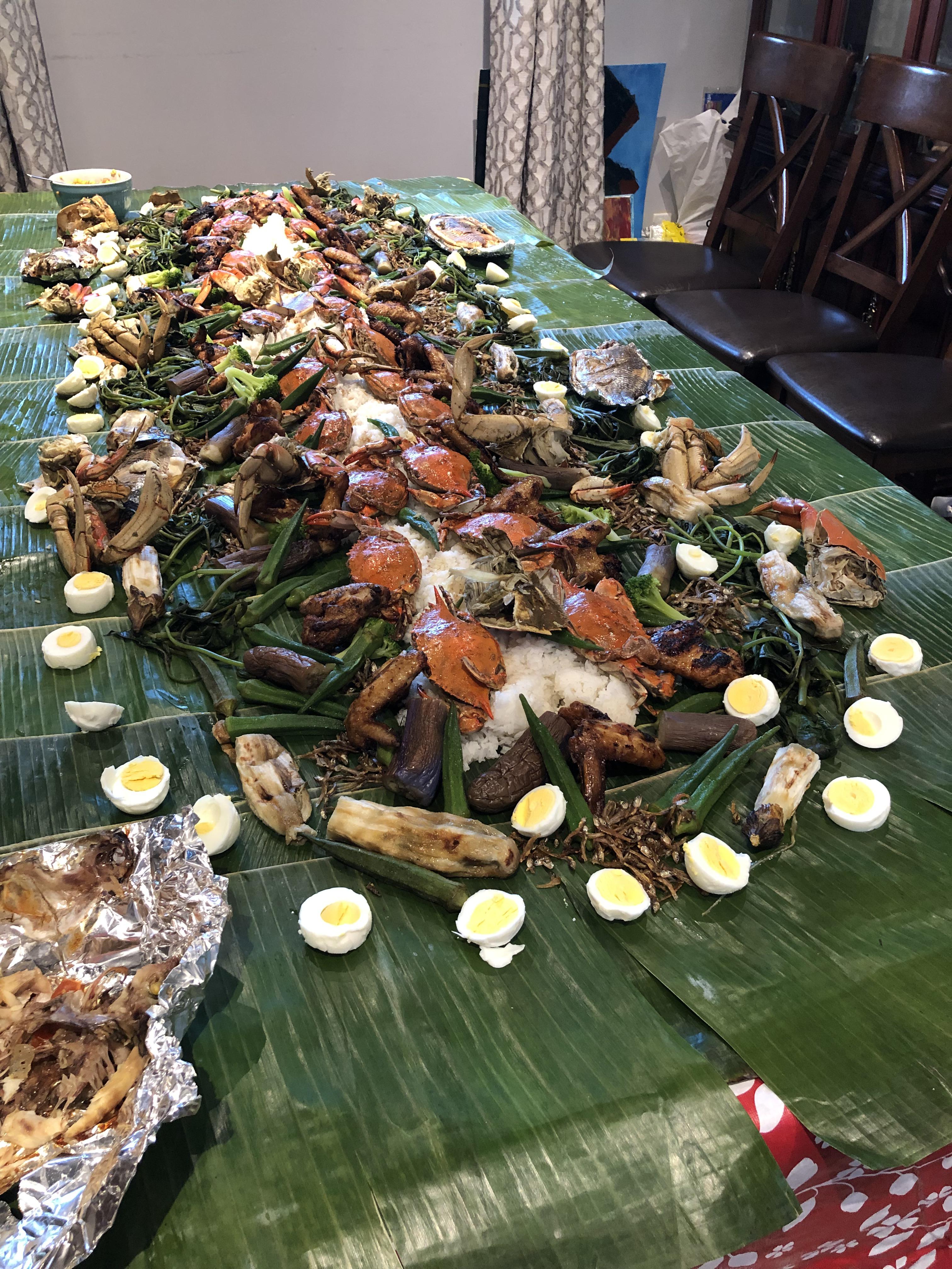 Kamayan Filipino Food Spacotin