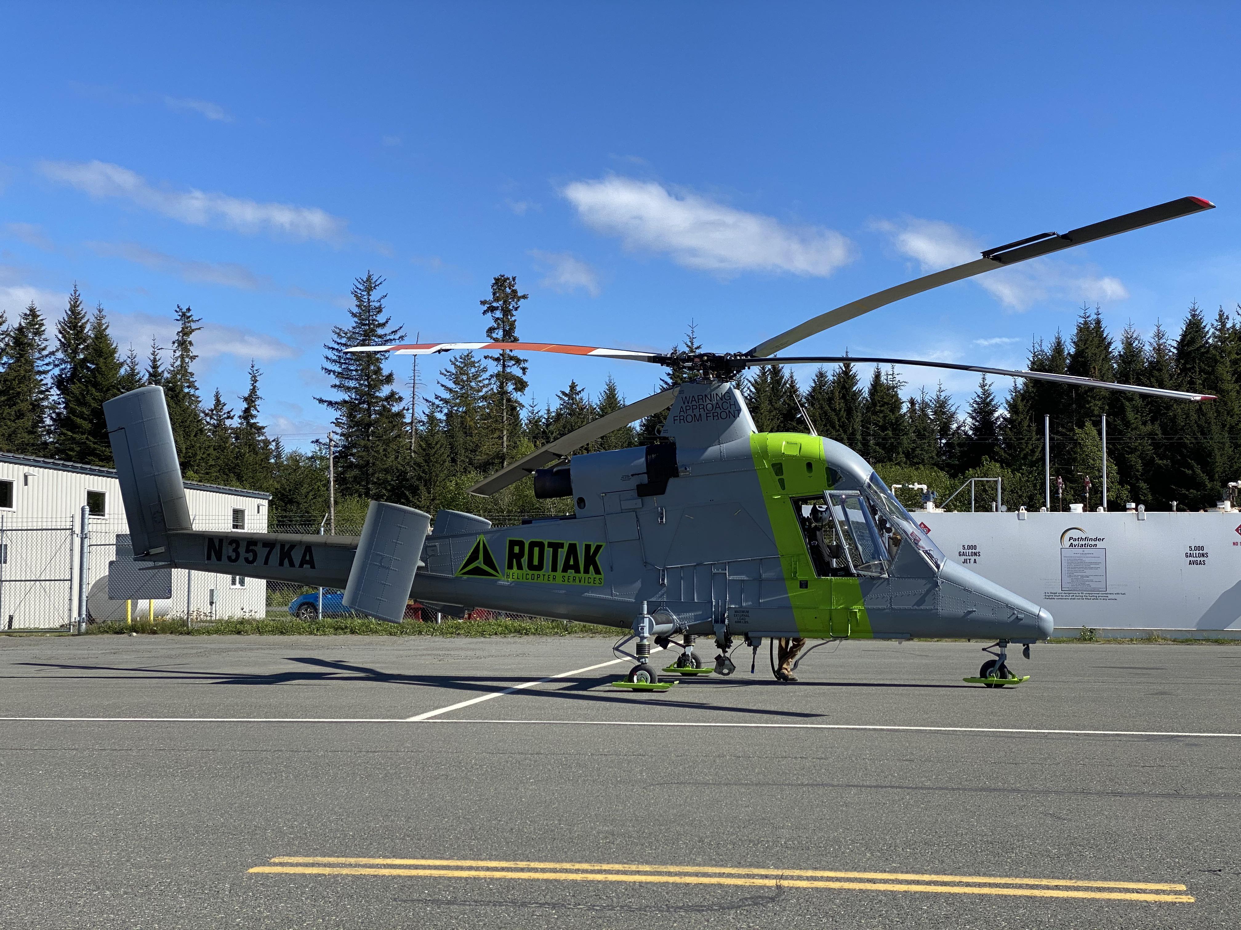 KMAX spotted in Homer AK r/Helicopters