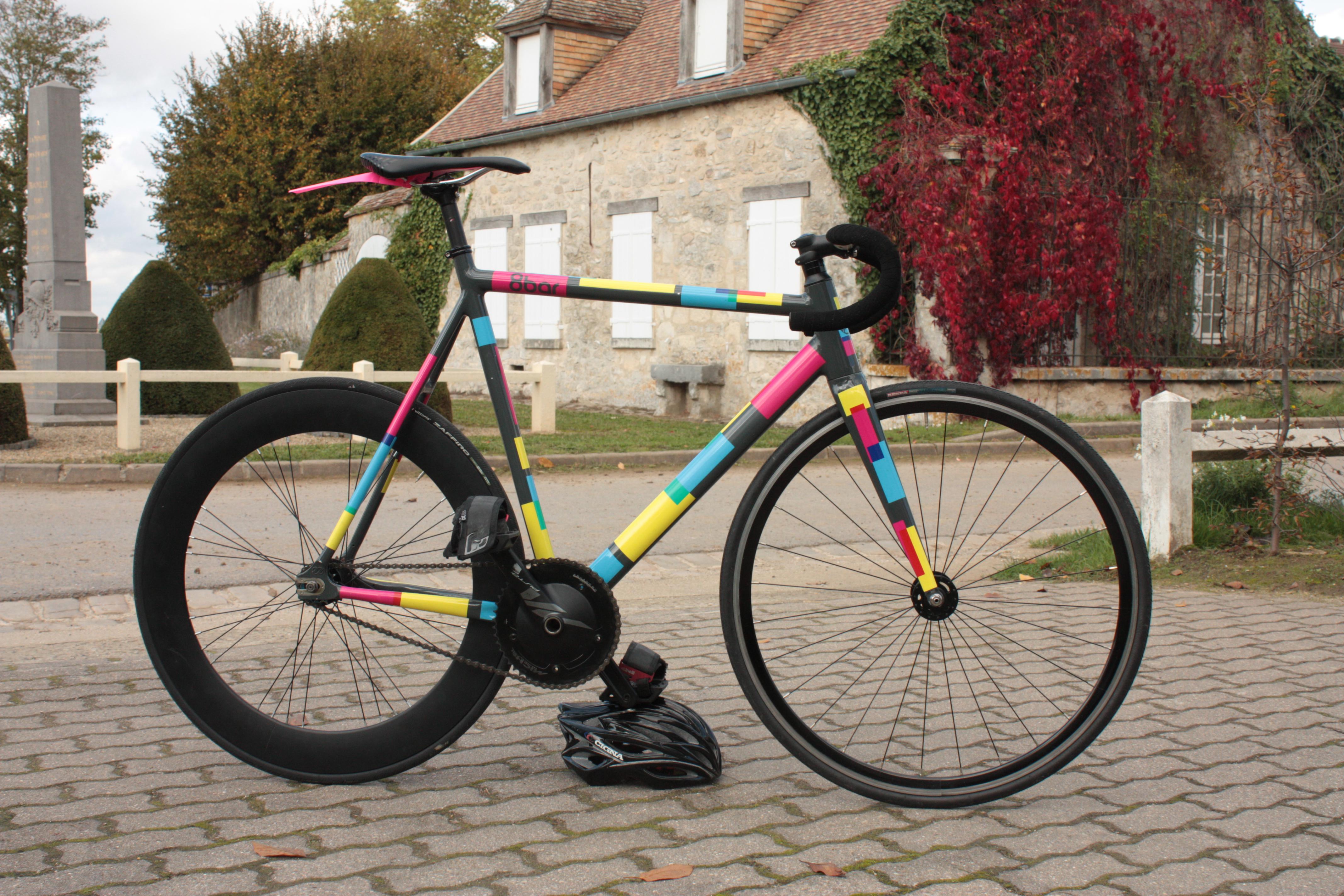 It's been 2 years and a half since my first fixie, I'm so glad my bro