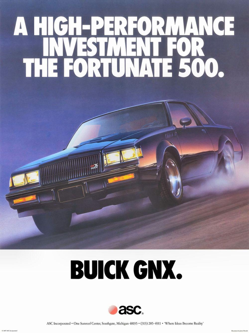 The real "Offical Car Of The 80s", the Buick Grand National. classiccars