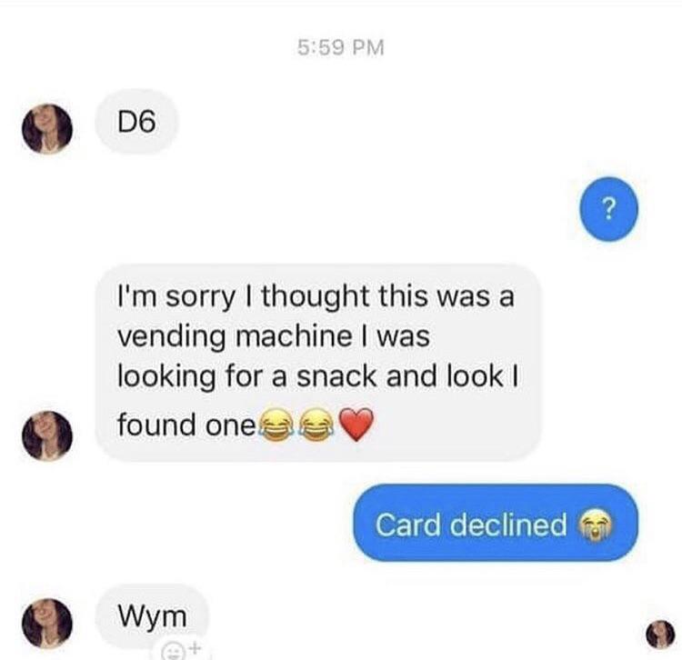 Ah cmon man you didn’t have to do her like that lol r/Tinder