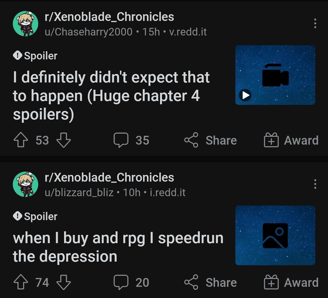 Thank you Xenoblade Community r/Xenoblade_Chronicles