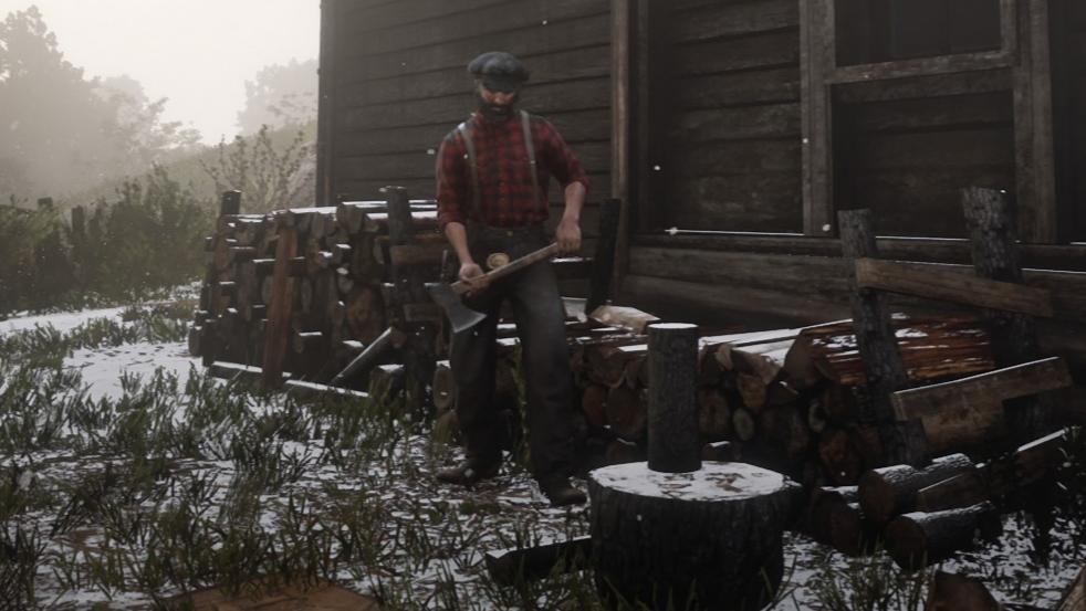 I'm a lumberjack and I'm okay, I sleep all night and I work all day r