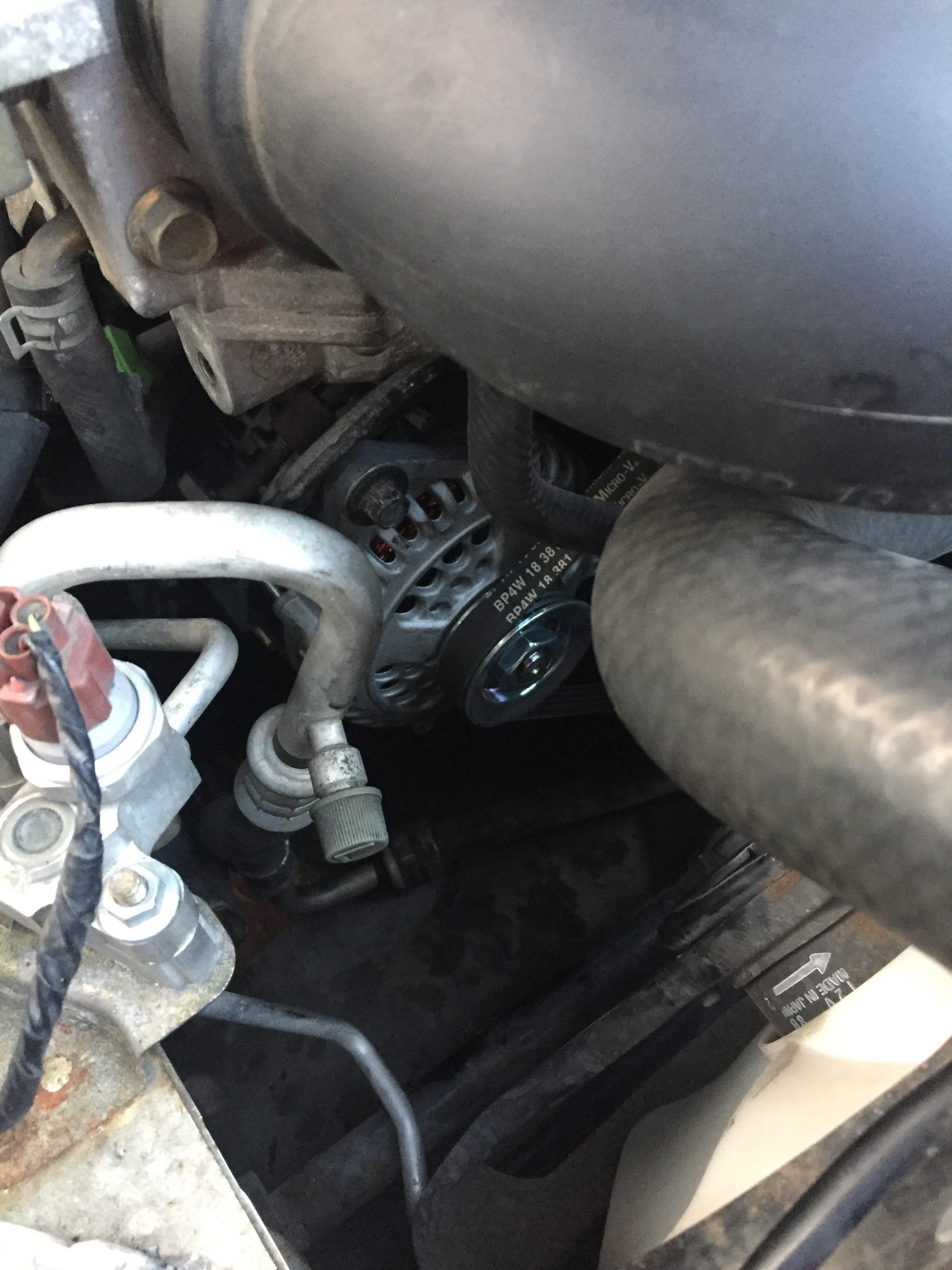 Got the new alternator in! : r/Miata