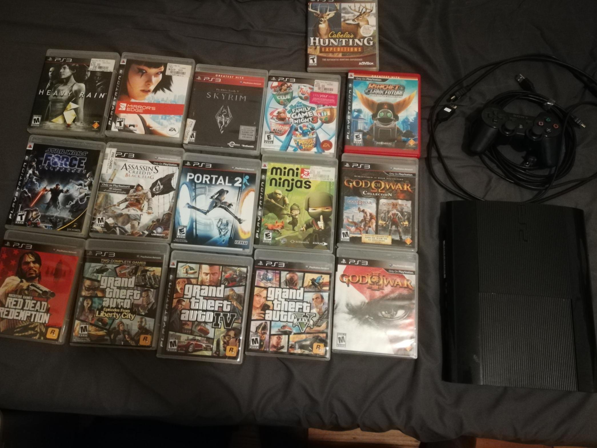 Scored on offerup. Was only advertising the console, through in the