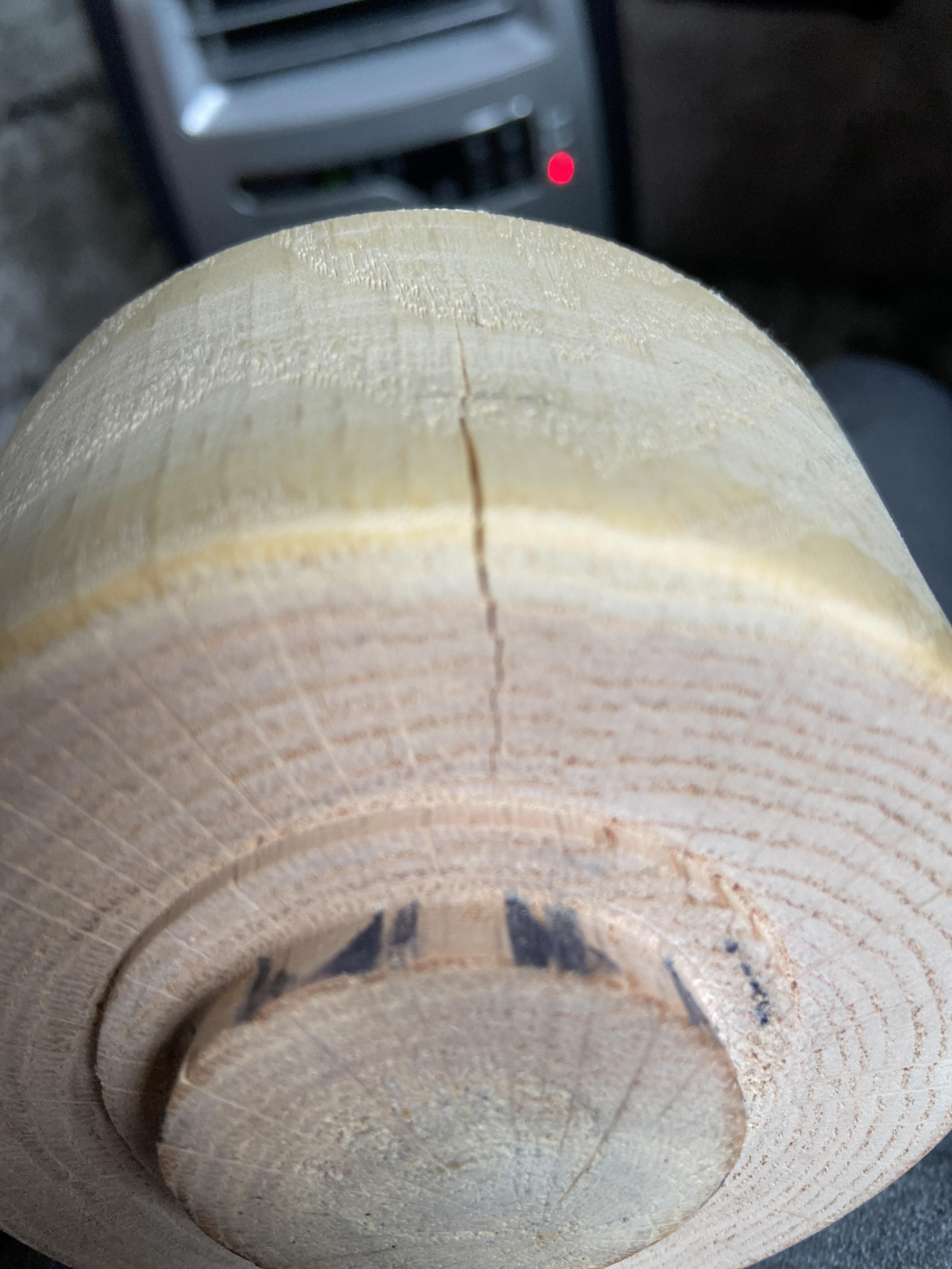 Worst feeling when you turn green wood and leave it inside for a day