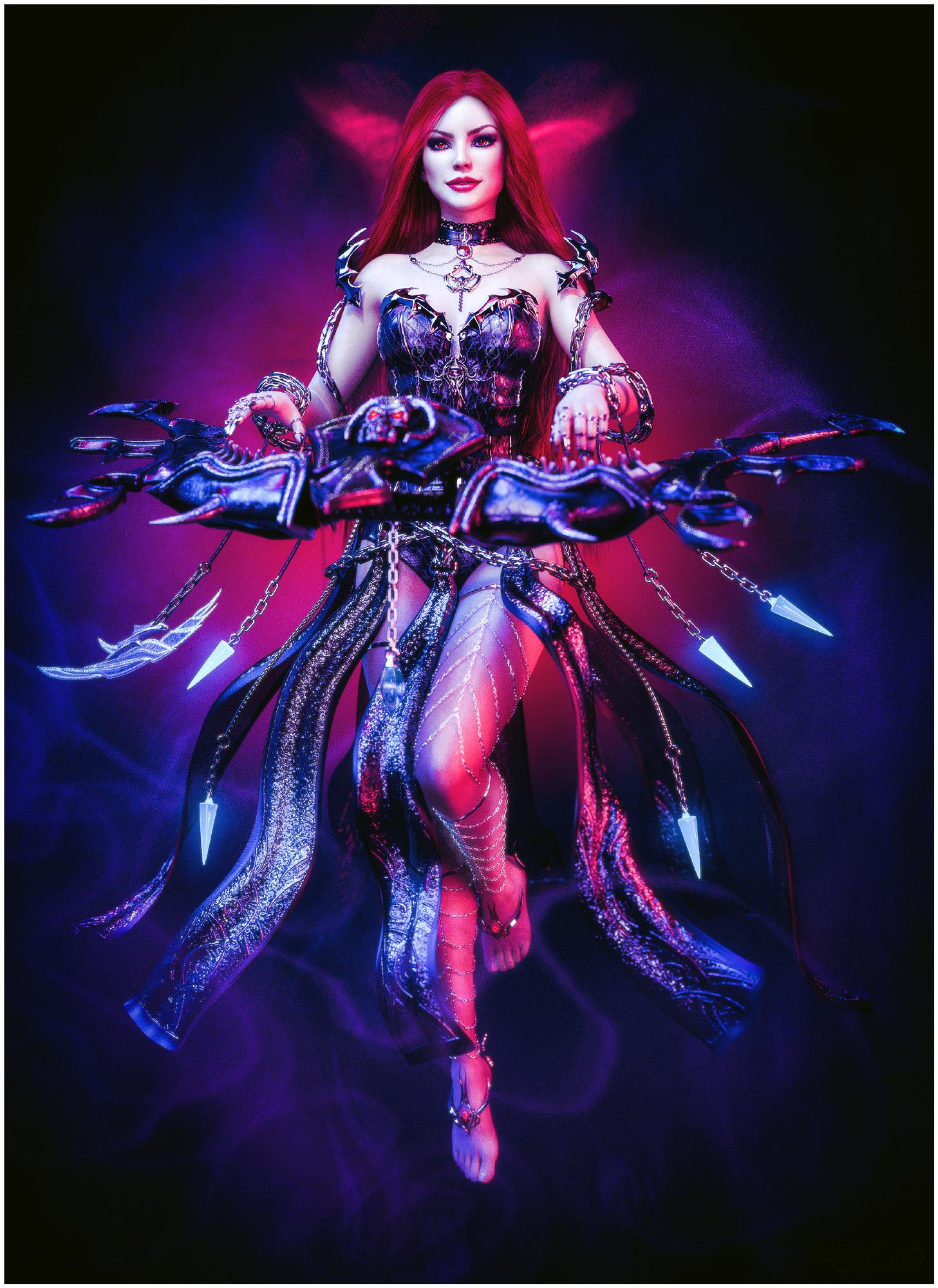 Pentakill Sona {OC} Fanart, by me. LoLFanArt