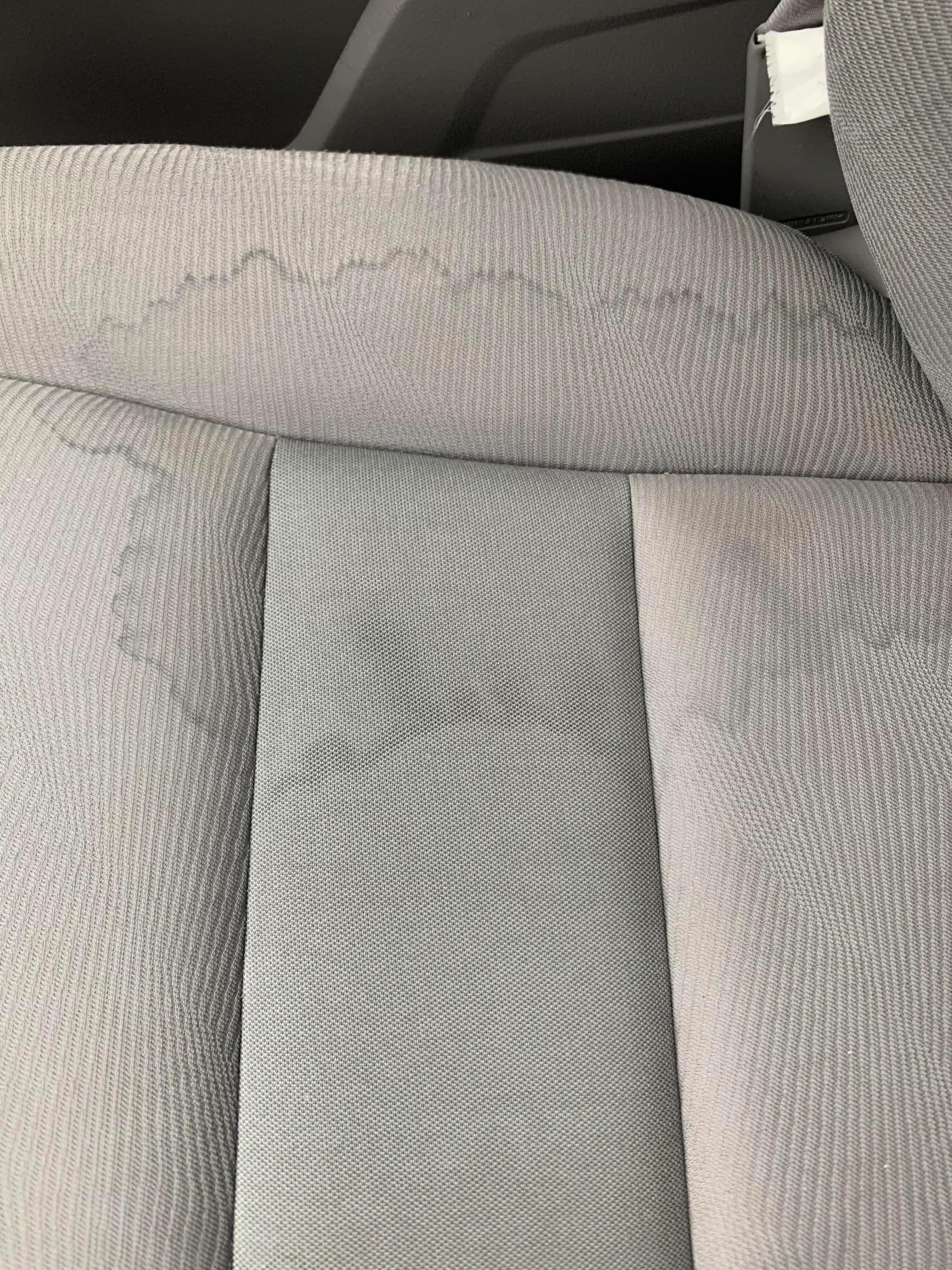 How to get rid of water stain on seats? : r/AskMechanics