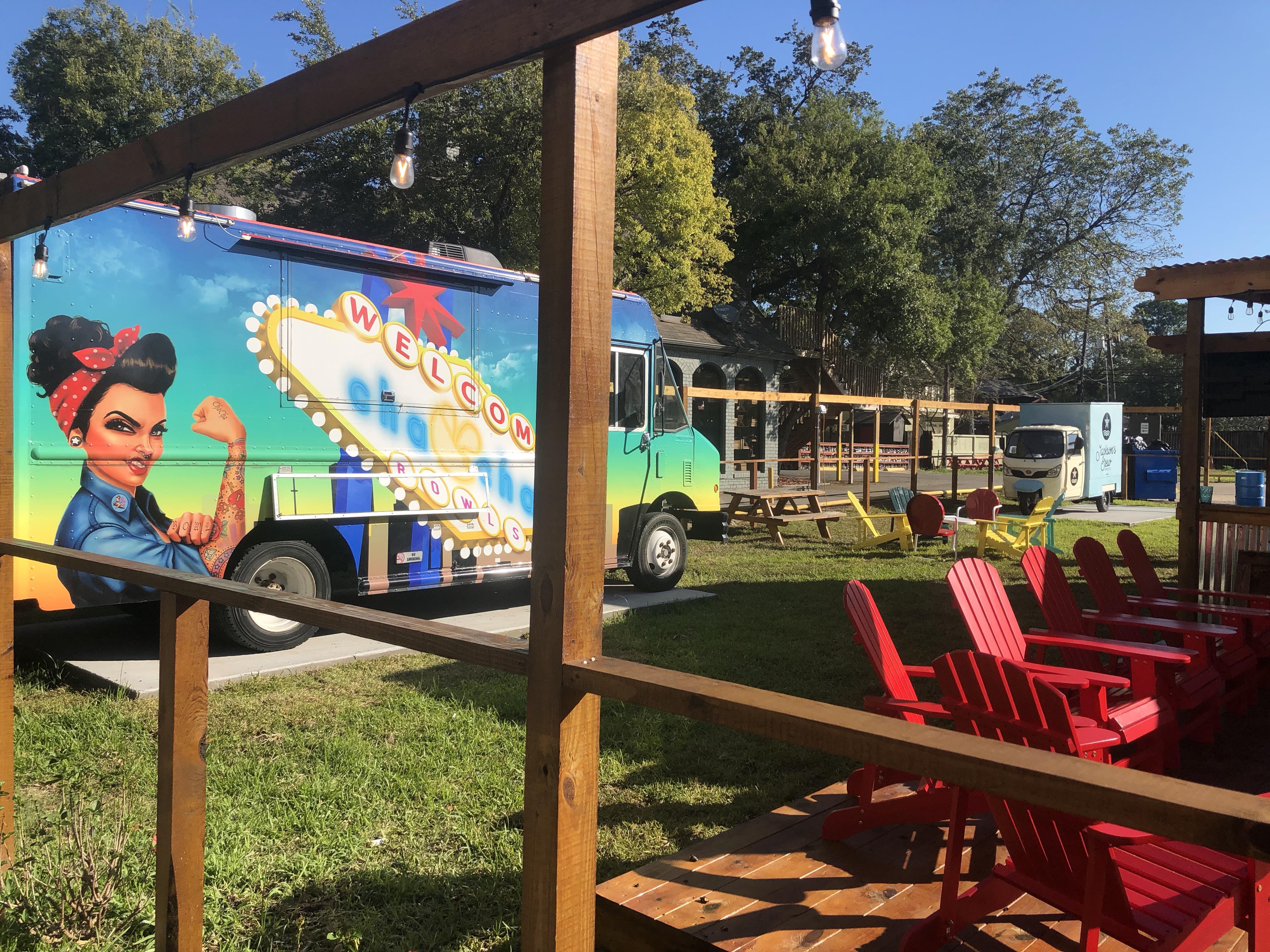New Beer Garden With Food Trucks Almost Finished On Montrose r/houston