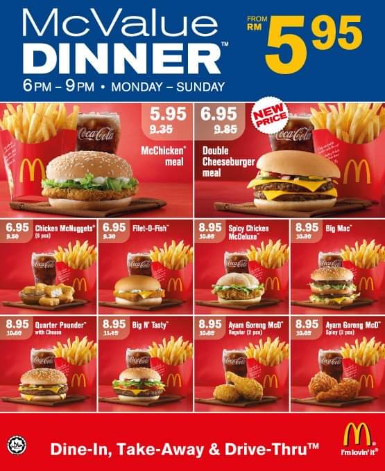 Mcdonald's prices in 2012 😢 r/malaysia