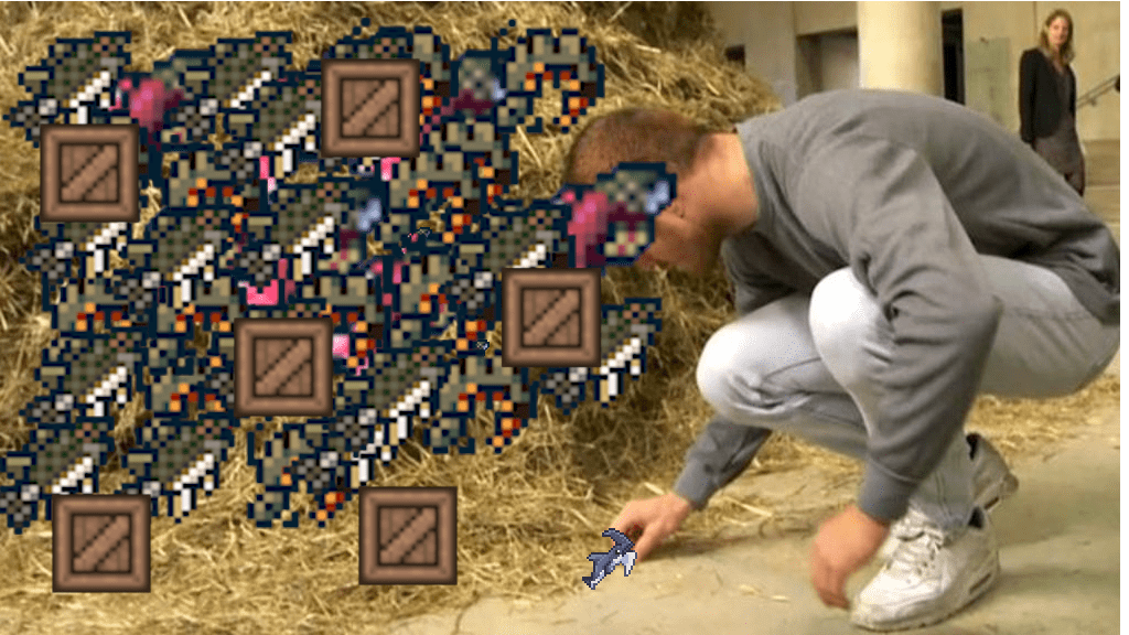 How It Feels Trying To Fish For A Reaver Shark In PreHardmode r/Terraria