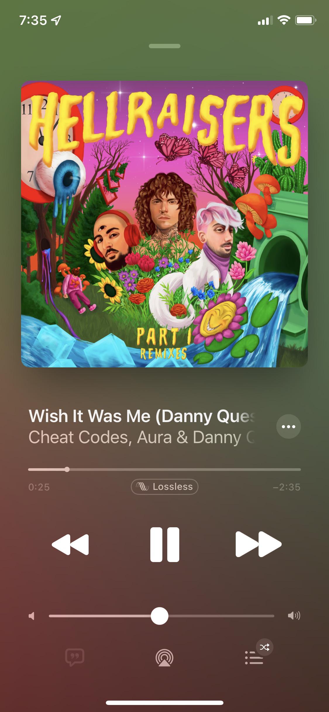 Lossless Audio can now be enabled and Apple Music will show if your music is Lossless while