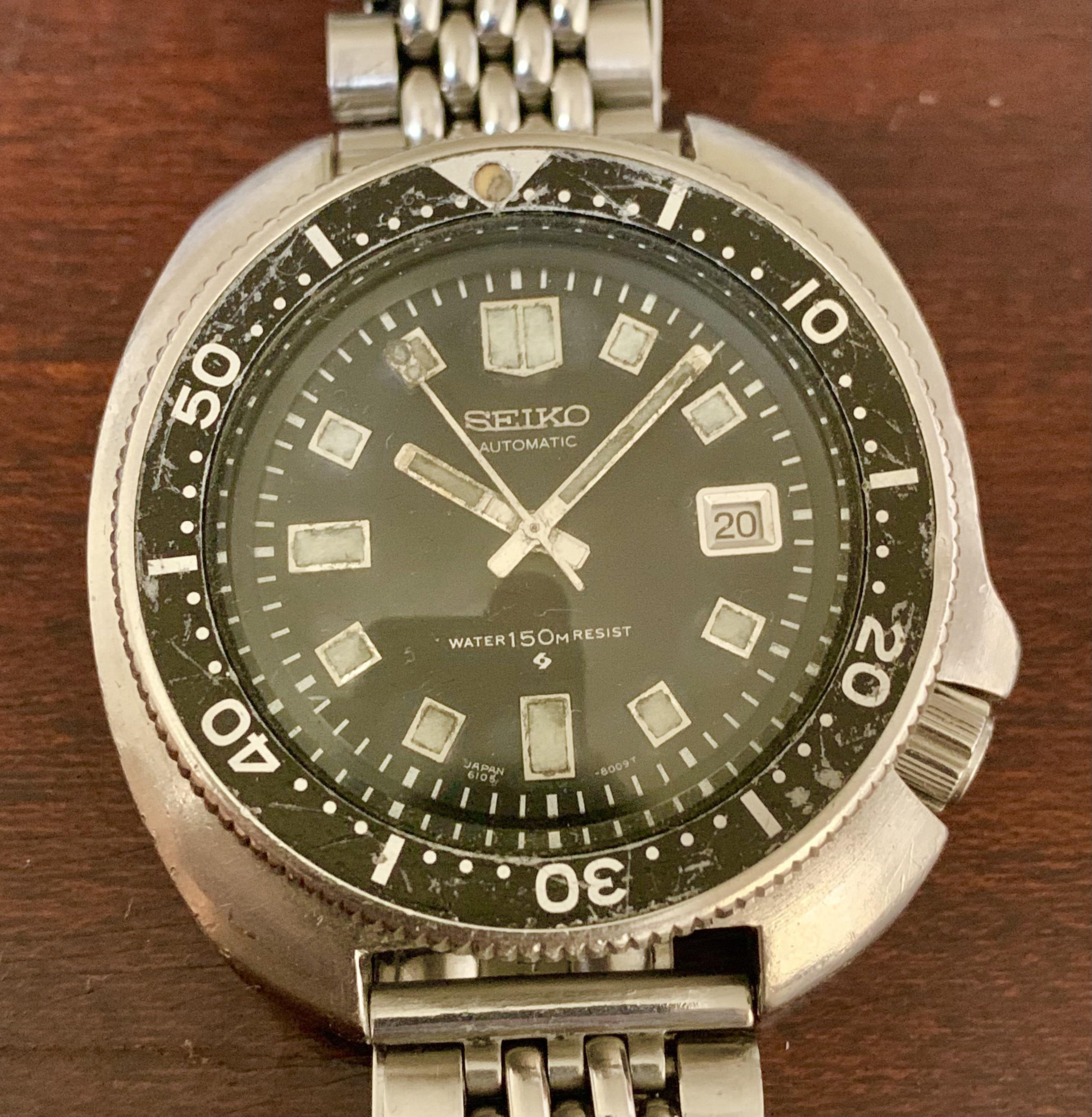 Seiko diver 61058119. Largest Seiko diving watch. If you want to