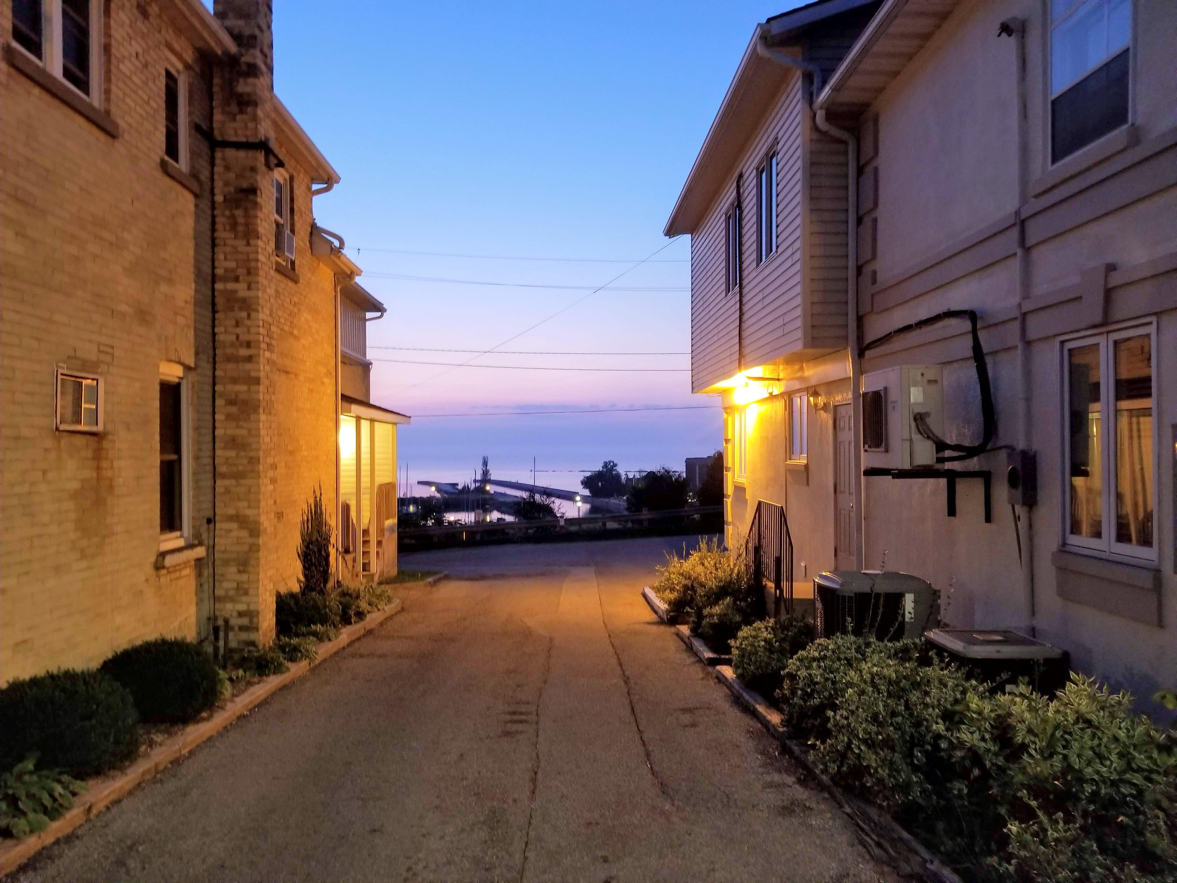 Downtown Kincardine....taken on a night warmer than this one. r/ontario