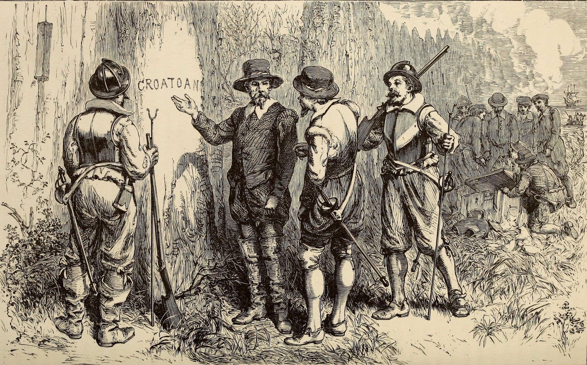 TDIH July 22, 1587, English colonists arrive at the island of Roanoke