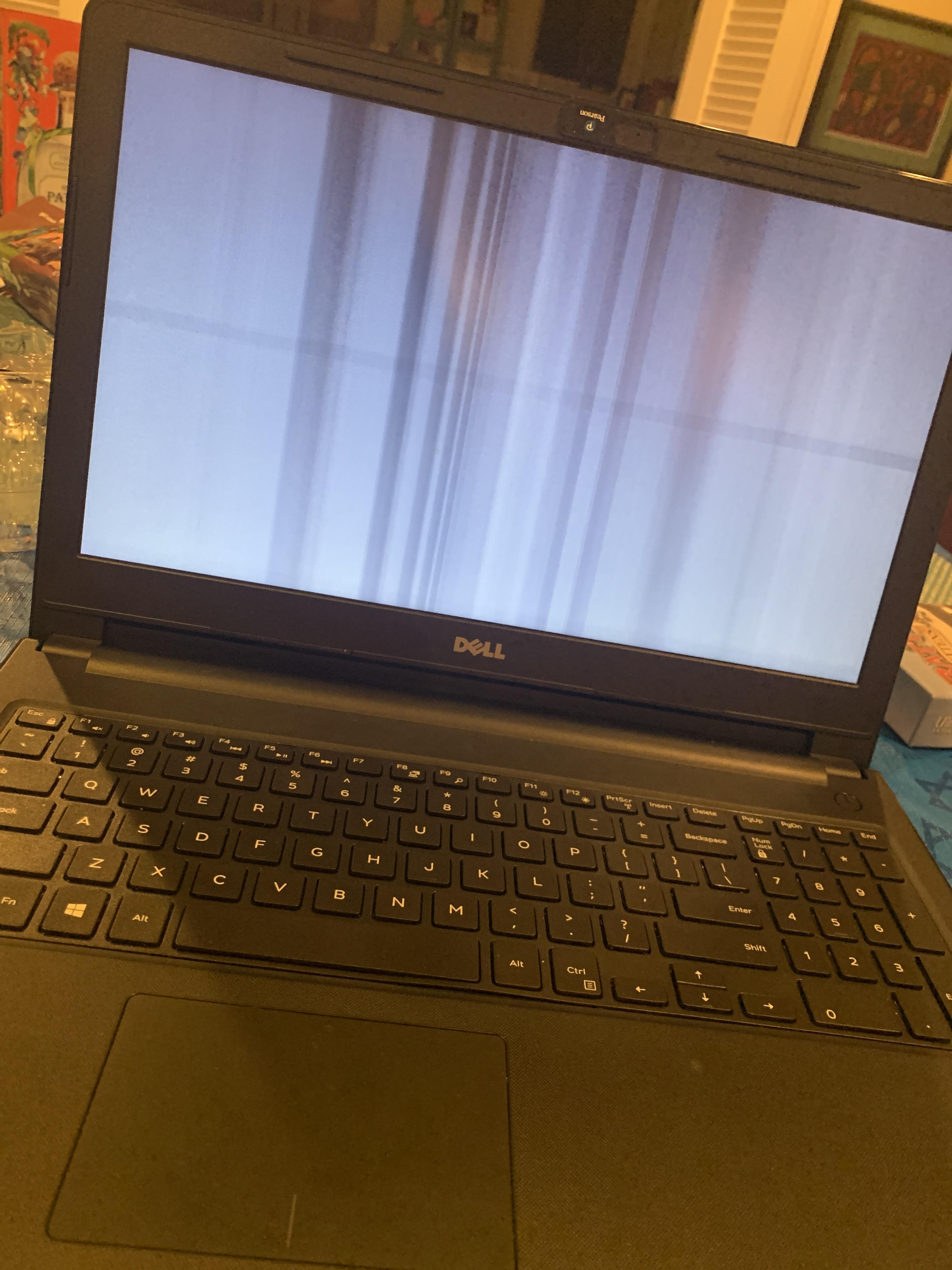 This is a relatively new and unused laptop but the screen keeps