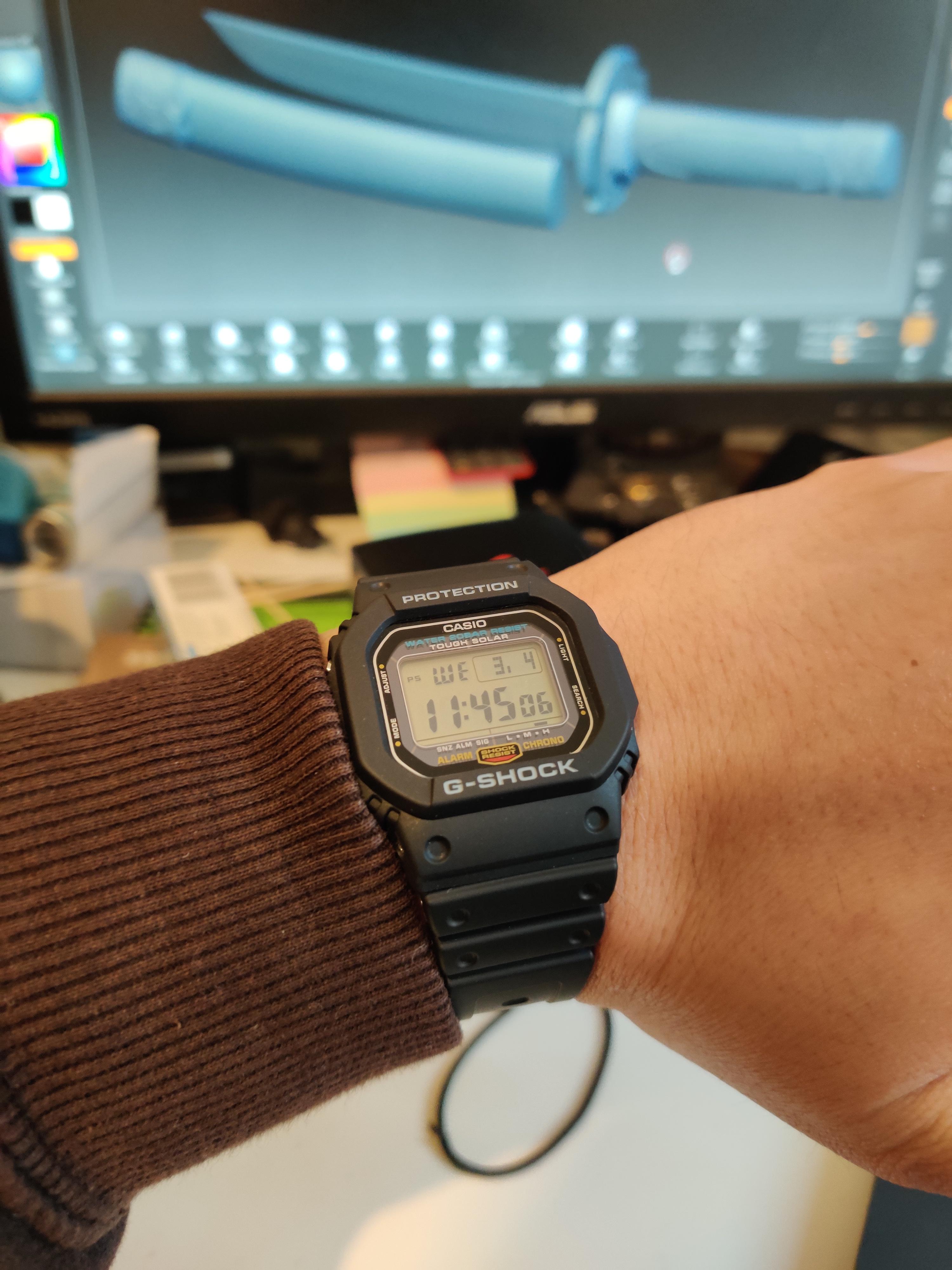 [GSHOCK] G5600 Tough Solar, GShock. r/Watches