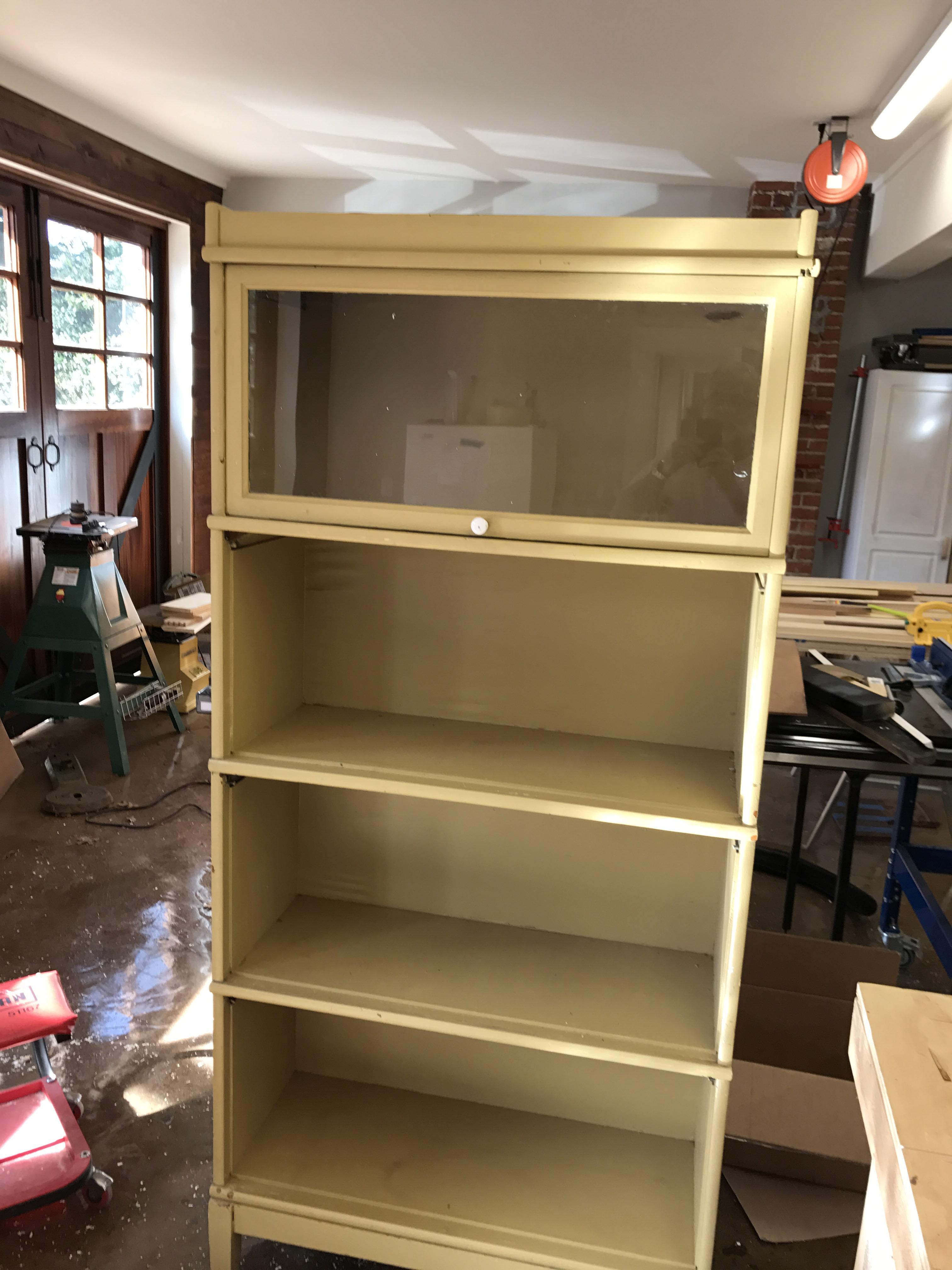 Barrister Bookcase Restoration r/woodworking