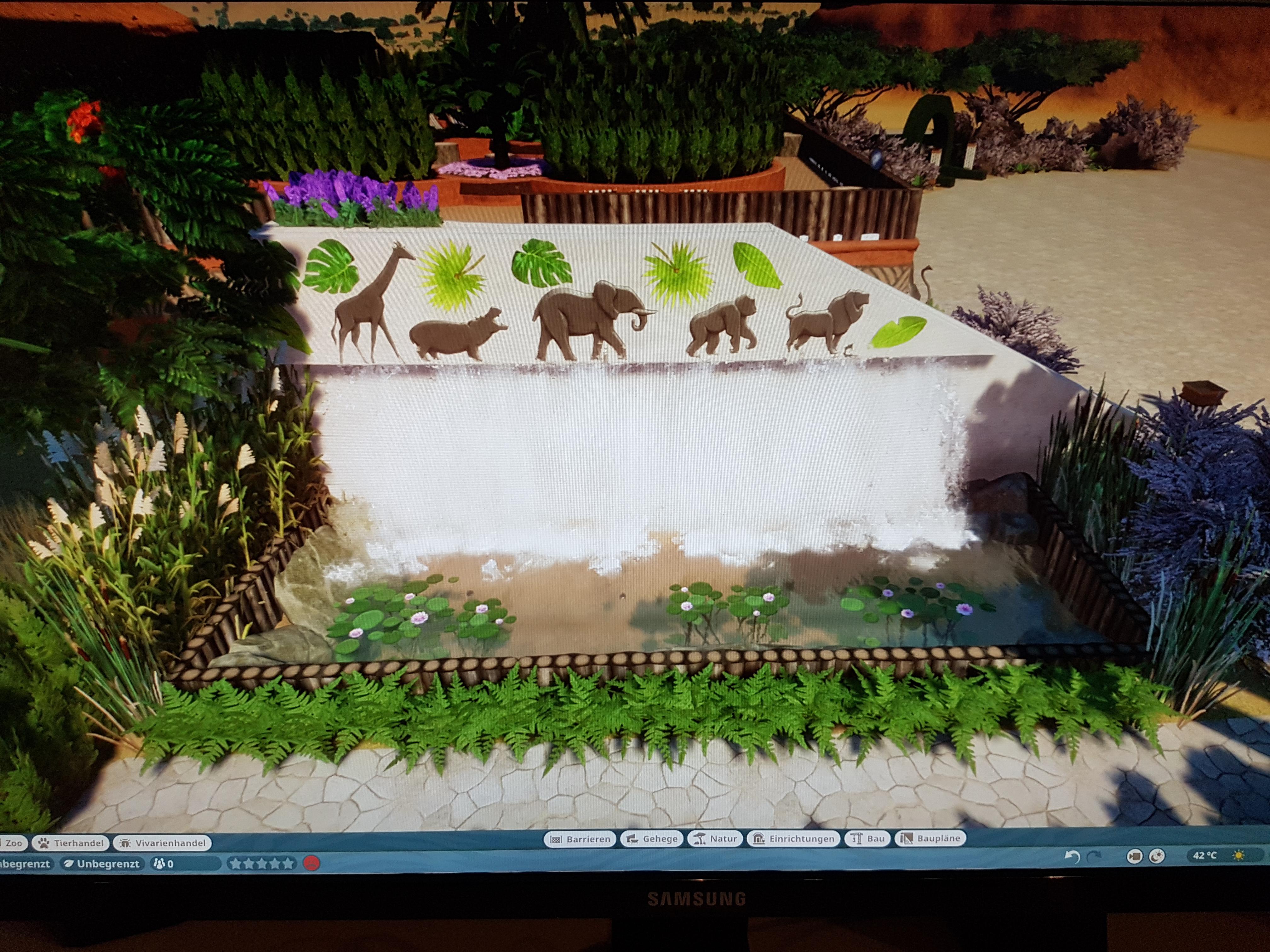 How do you like my selfmade animal fountain?