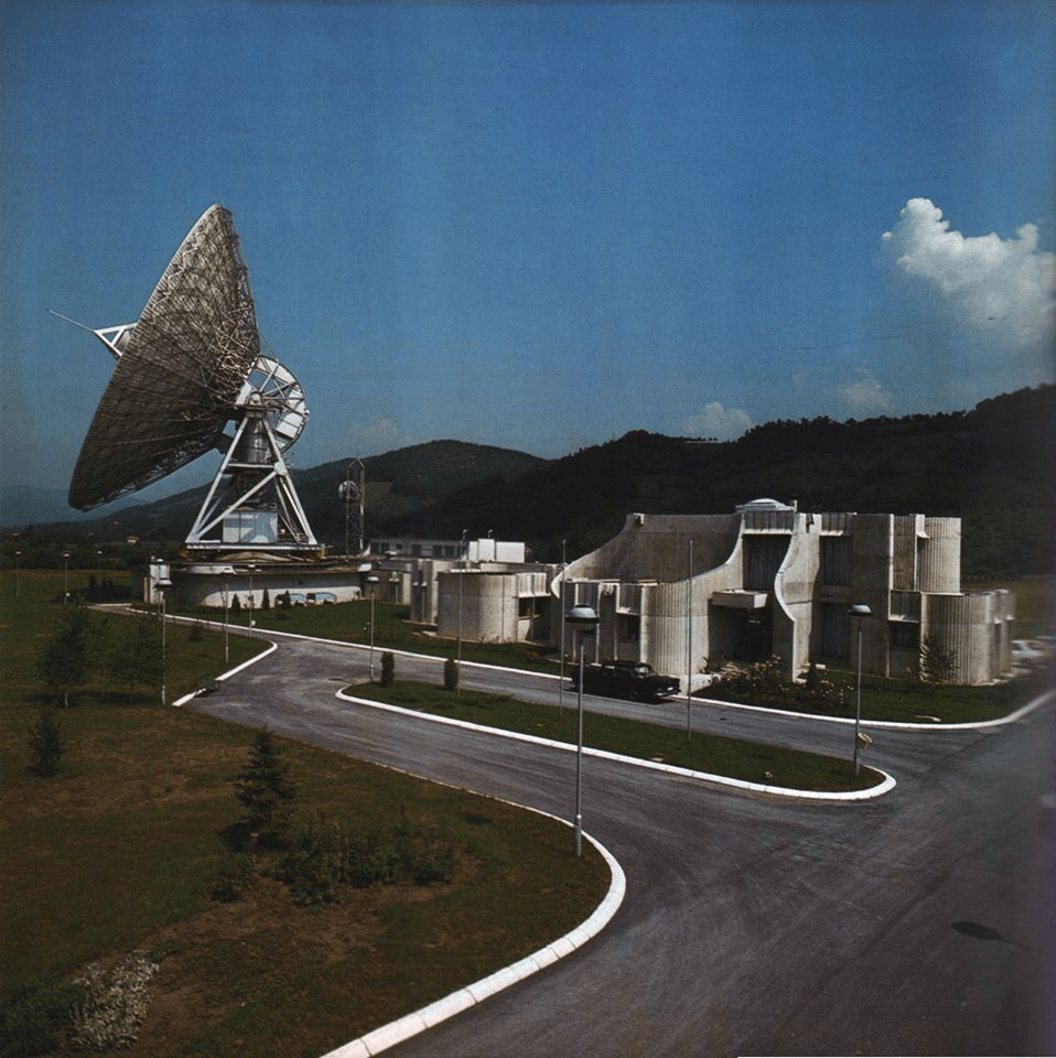 Jugoslavia Ground Satellite Station, Ivanjica late '70s r/brutalism