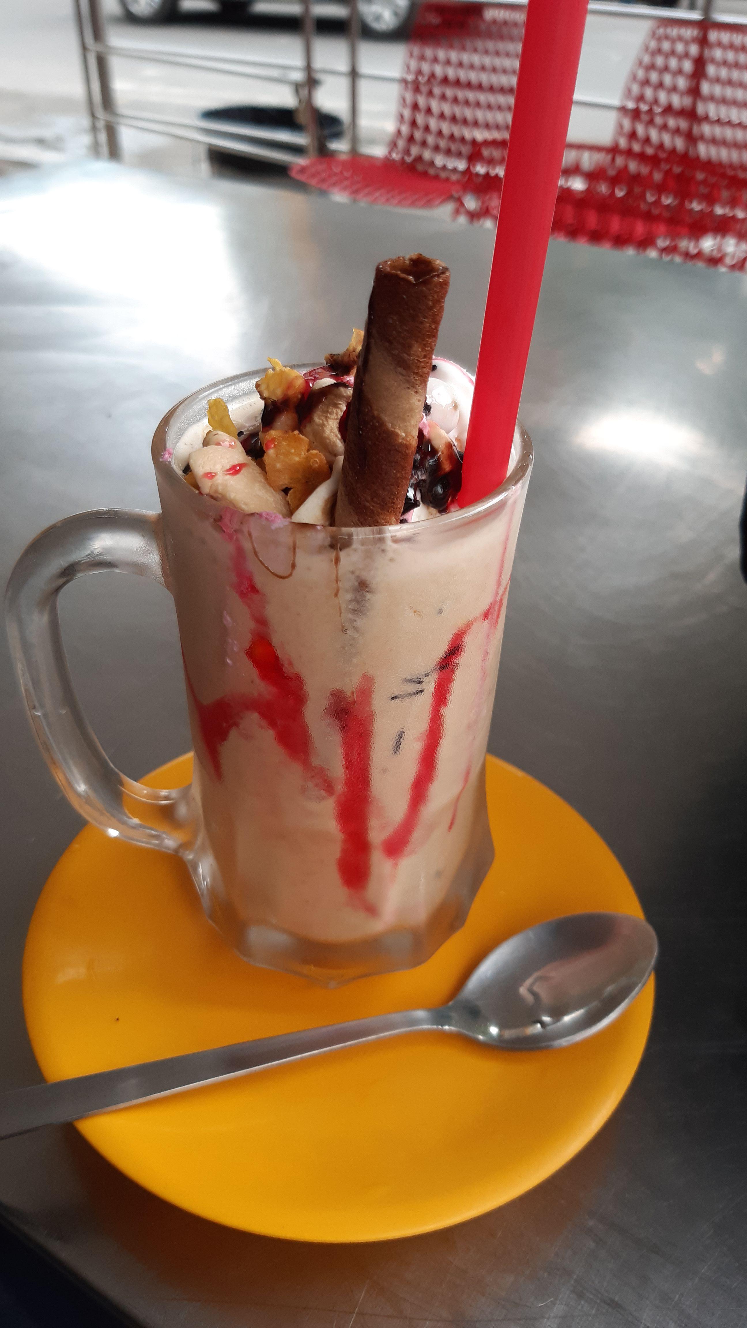 The good old Sharjah Shake at an MG Road bakery Kerala