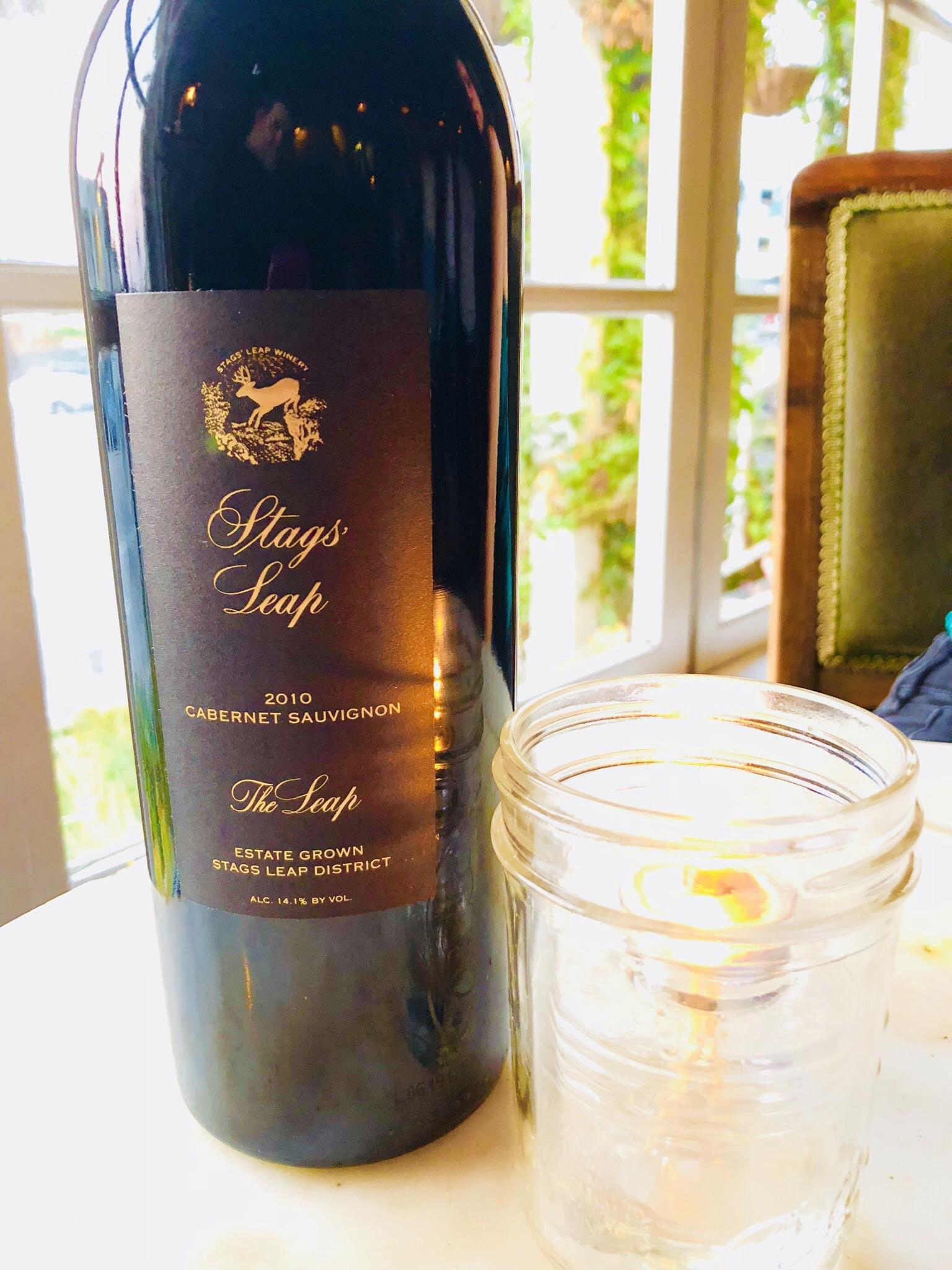 2010 Stags’ Leap “The Leap “ Cab r/wine