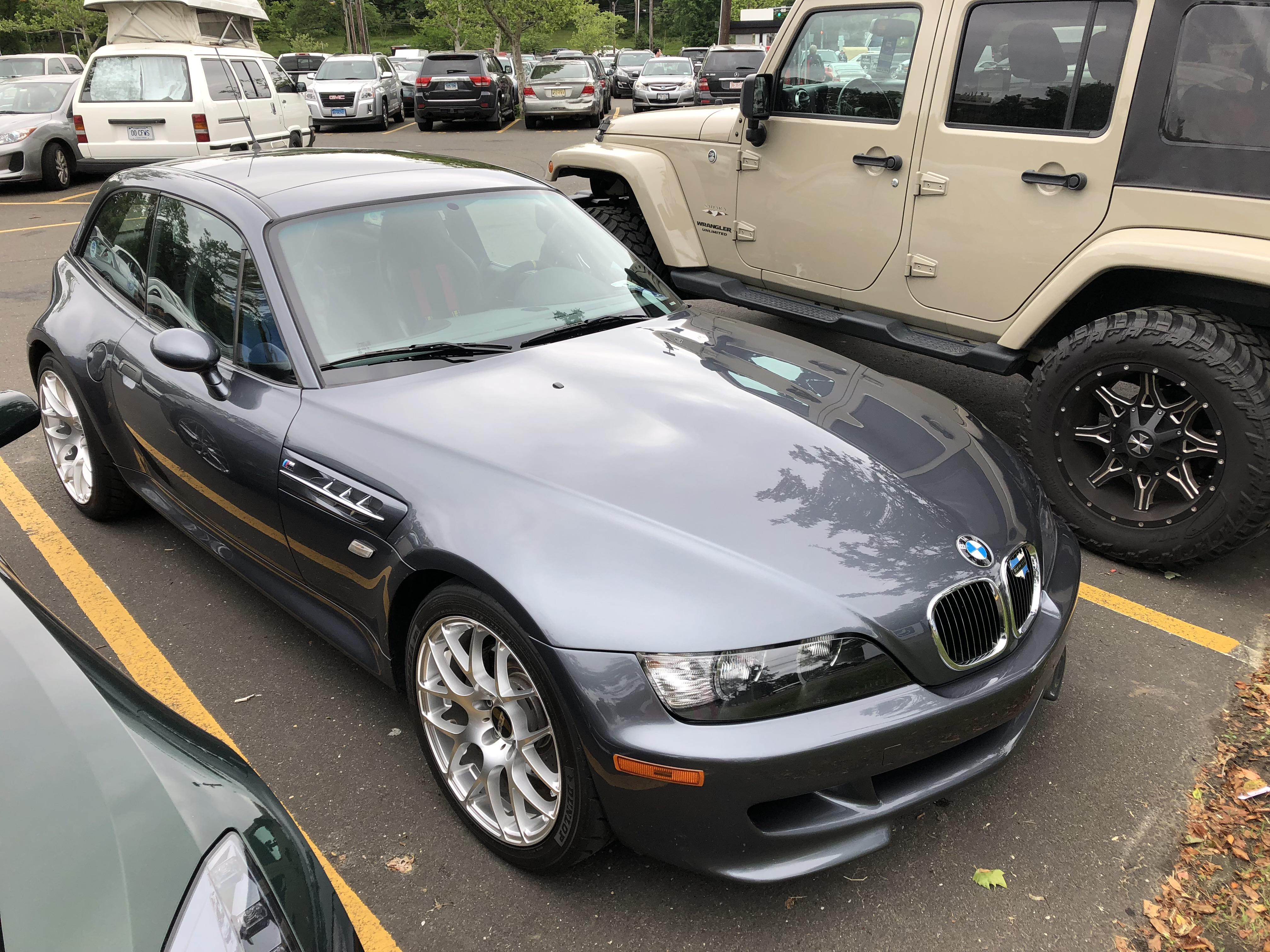 Track ready M Coupe spotted in Greenwich CT r/BMW