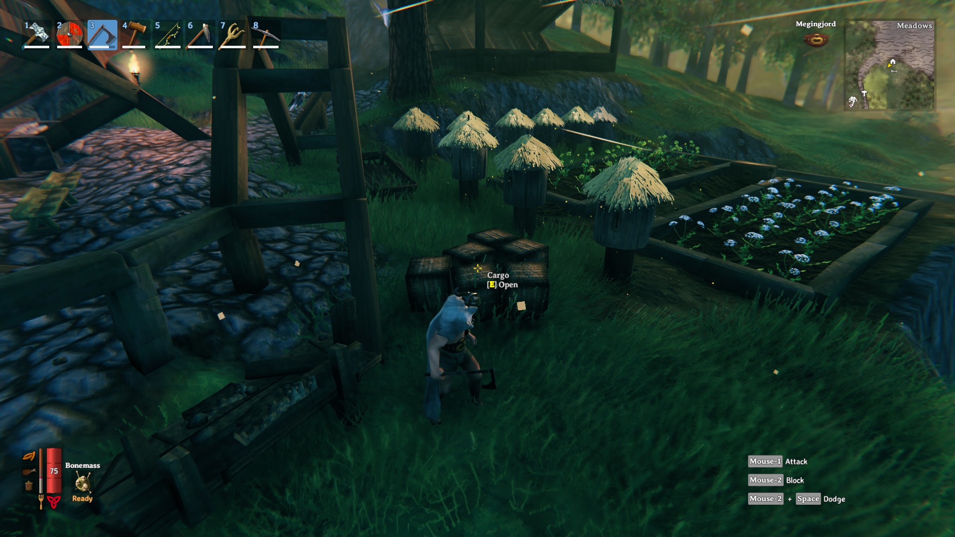 Free storage/decoration using carts' cargo? r/valheim